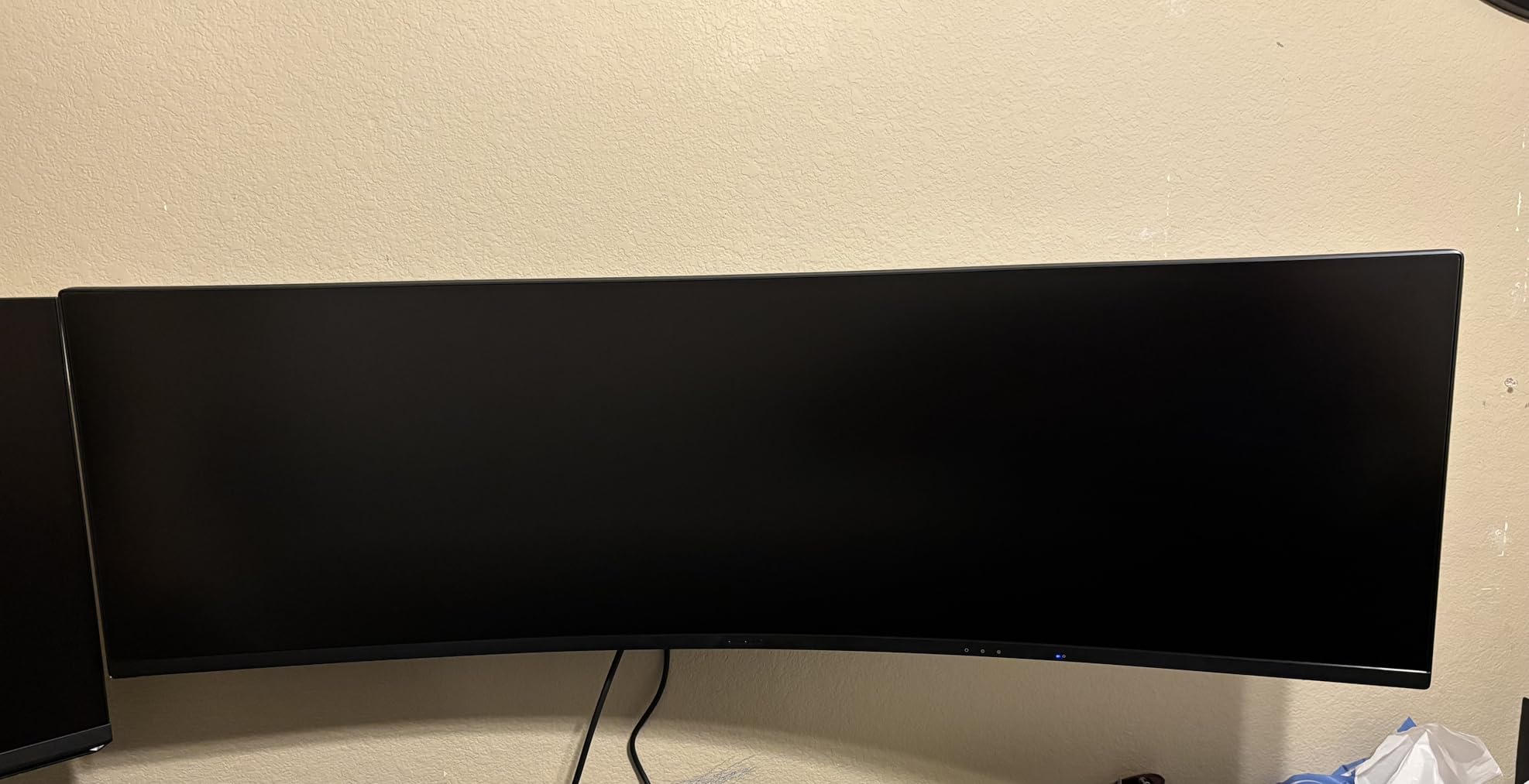 VIVO Full Motion Ultrawide Monitor Wall Mount, Fits Ultra-Wide Screens up to 49 inches and 44 lbs, Tilt and Swivel Arm, Black, MOUNT-VW01M customer photo 1