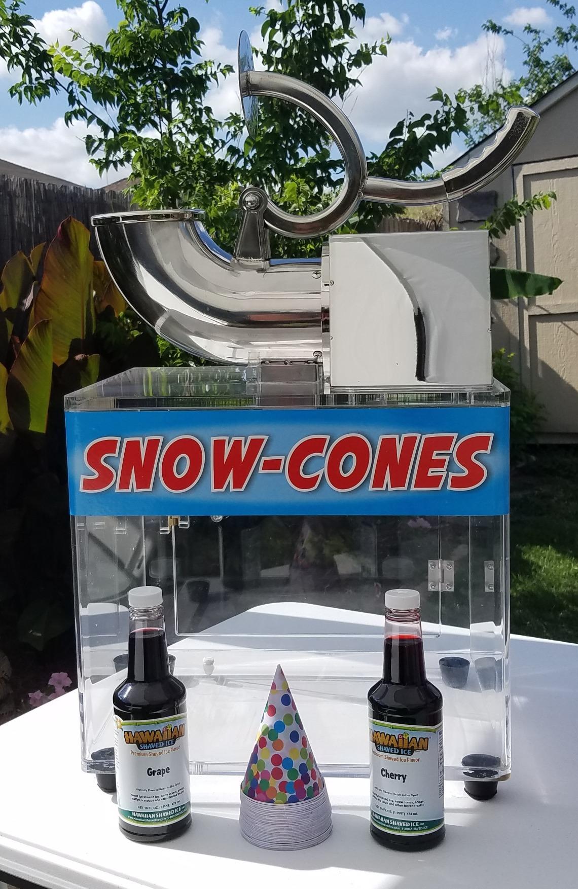 Costzon Commercial Snow Cone Machine, 440lbs/H Stainless Steel Ice Shaver with Dual Blades, 110V Electric Snow Cone Maker, Shaved Ice Machine with Safety On/Off Switch for Home, Party, Restaurant, Bar customer photo 2