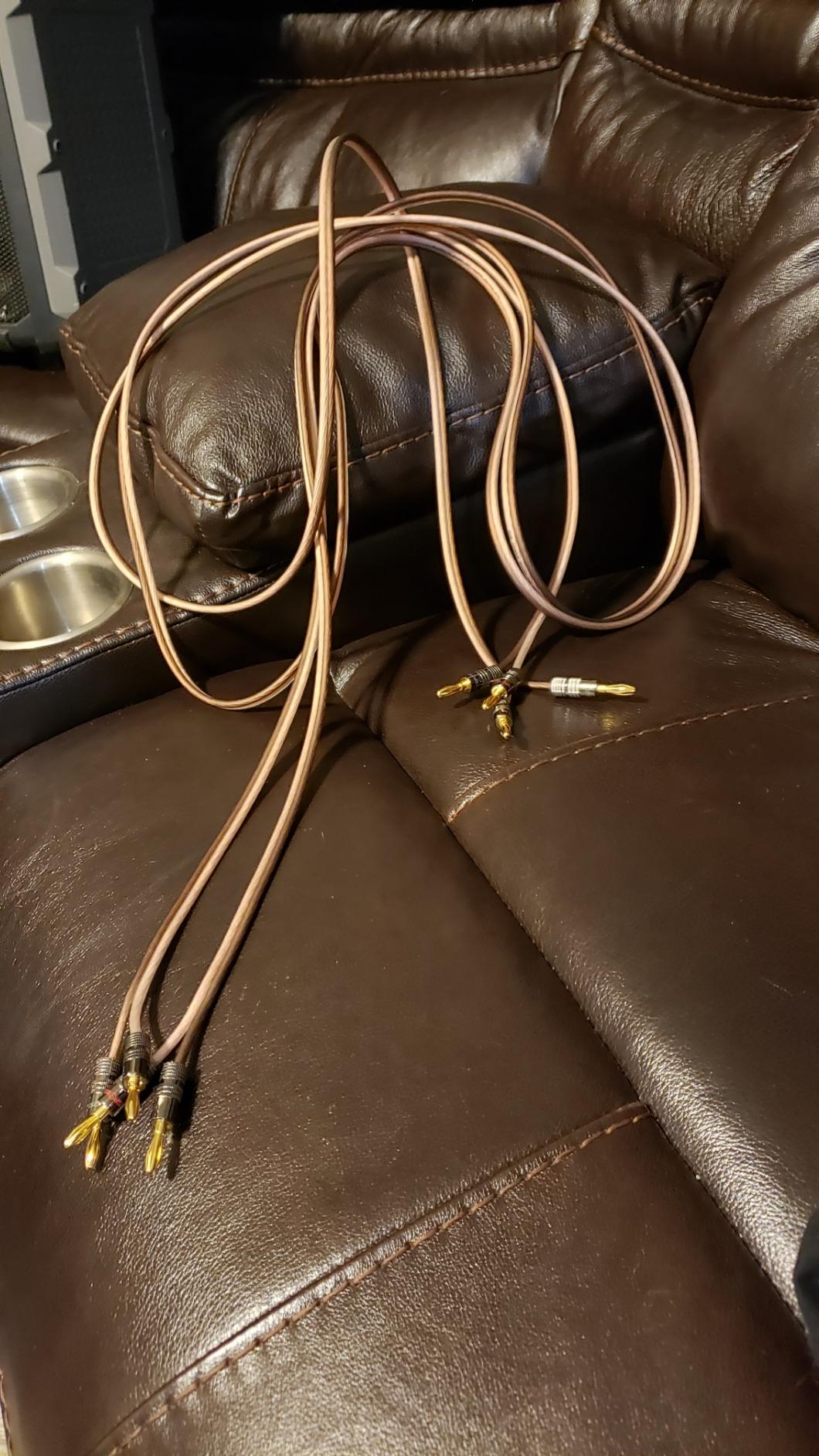 InstallGear 12 Gauge Speaker Wire 100ft - Deoxidized Copper OFC Speaker Wires 12 Gauge - Flexible Wire Cable with Polarity Marking - Soft Touch 12 AWG Wire for Audio, Amp and Home Theater Use - Brown customer photo 1