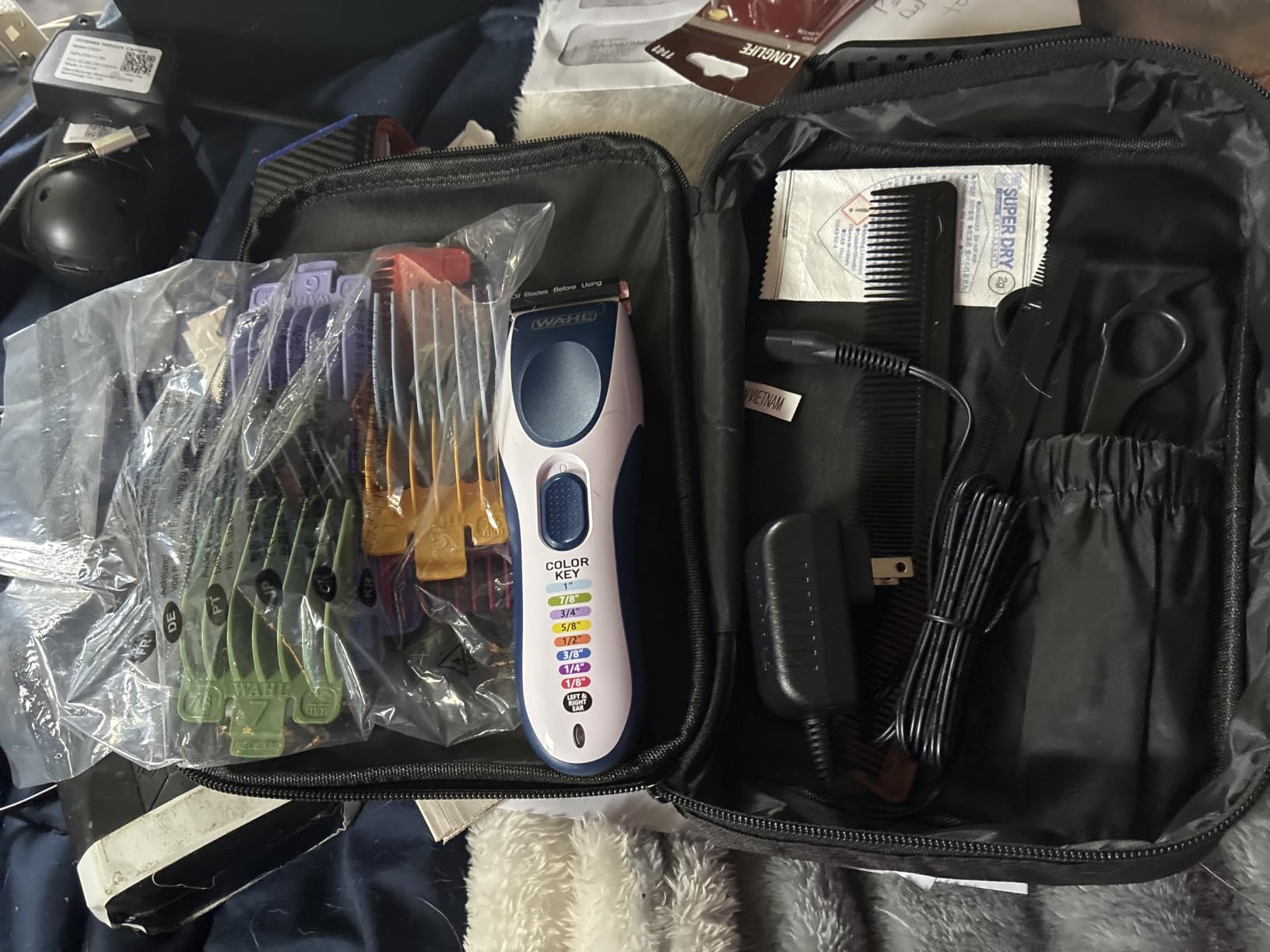 Wahl Color Pro Cordless Rechargeable Hair Clipper & Trimmer, Color Guards customer photo 2