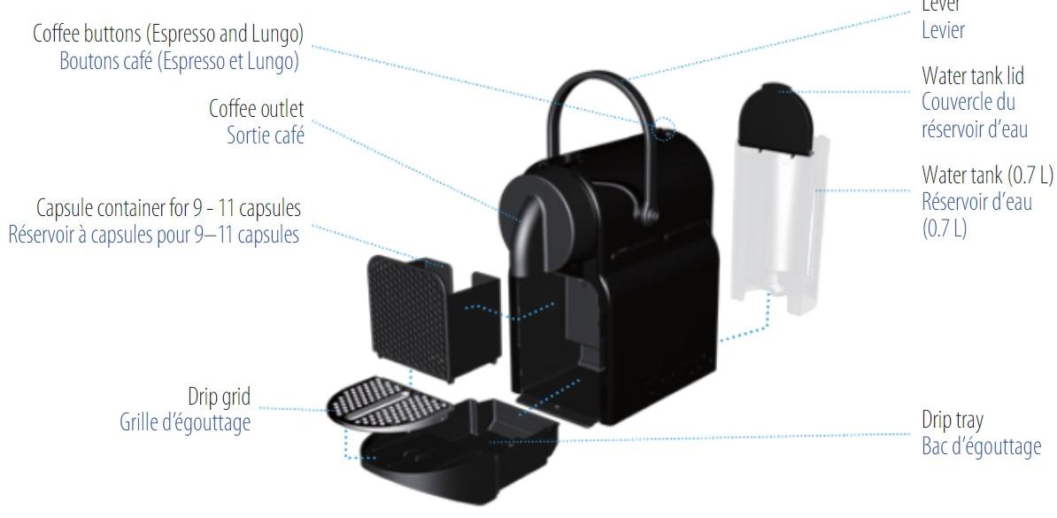 Drip Tray for Inissia Machines from Nespresso customer photo 1