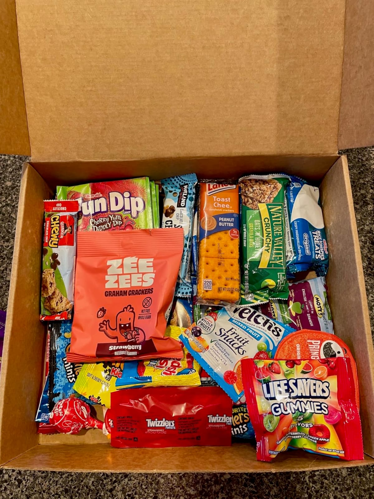 CRAVEBOX Snacks Box Variety Pack Care Package (45 Count) Summer Treats Gift Basket Adults Kids Grandkids Guys Girls Women Men Boyfriend Birthday Cookies Chips College Student Office School customer photo 2