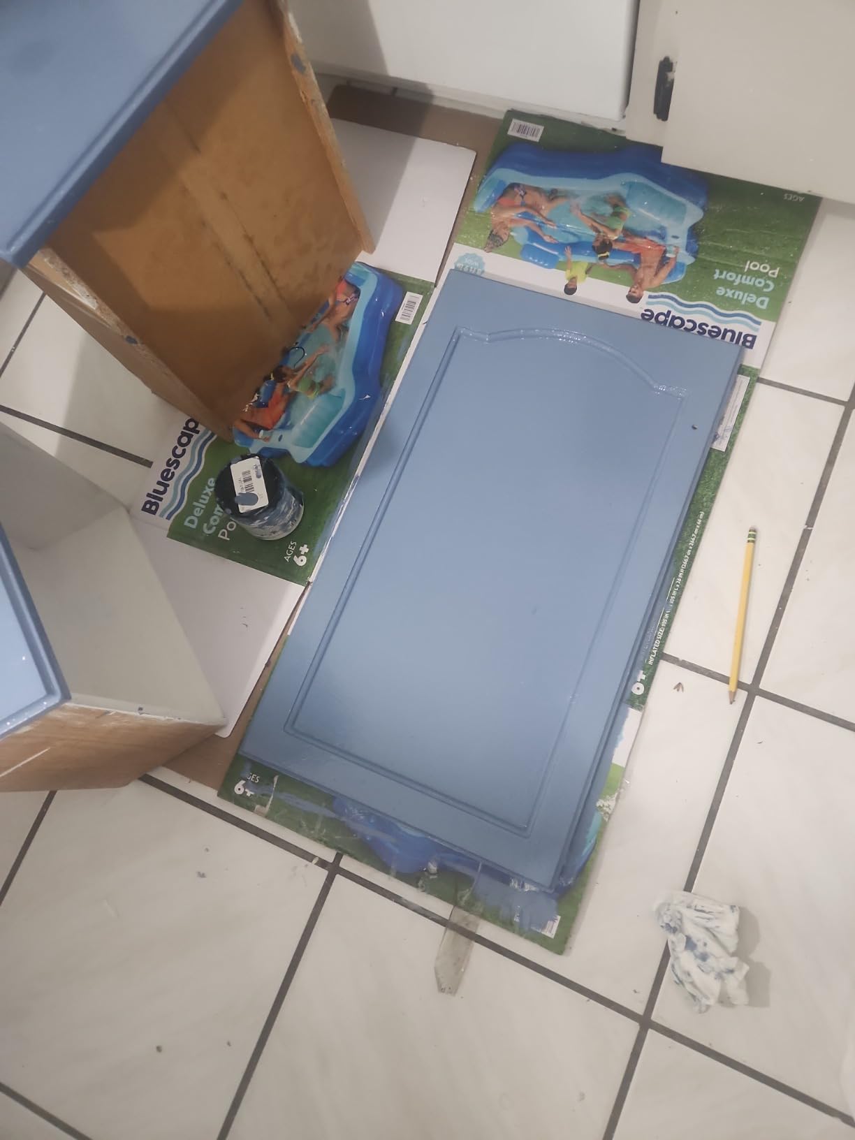 KILZ TRIBUTE Paint & Primer, Interior, Satin, True Teal, 1 Gallon customer photo 1