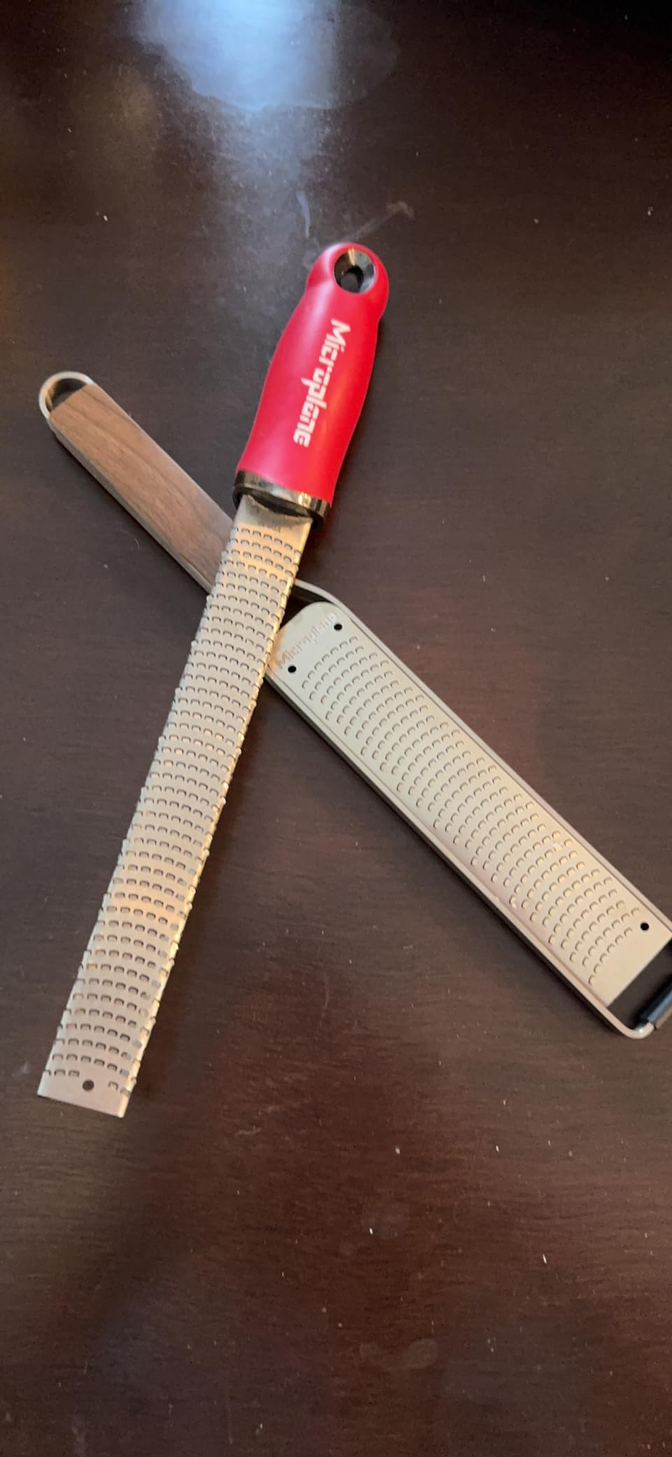Microplane Master Series Wood Handle Stainless Steel Zester Grater customer photo 1