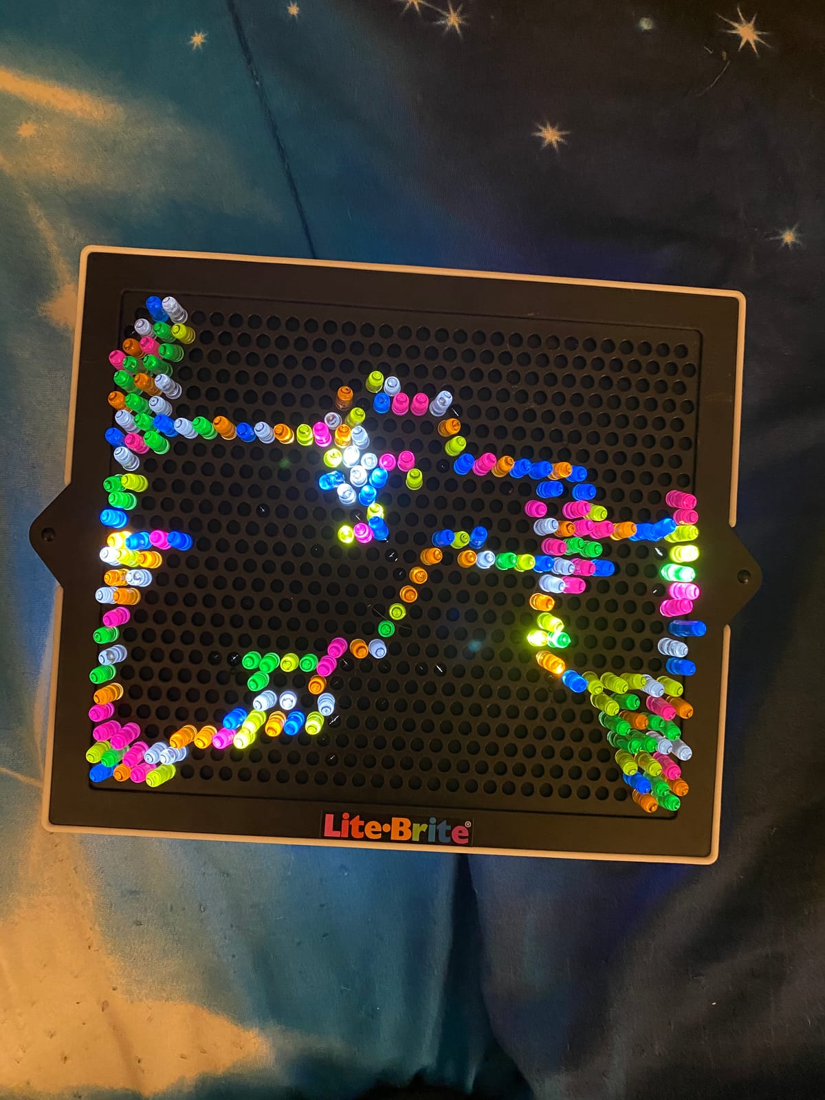 Lite Brite Classic, Favorite Retro Toy - Create Art with Light, STEM, Educational Learning, Holiday, Birthday, Gift, Boys, Kid, Toddler, Girls Age 4+ customer photo 1