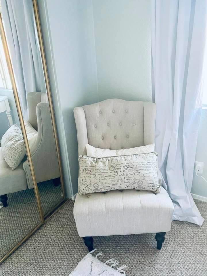 PRESTIGE Paints Interior Paint and Primer In One, 1-Gallon, Satin, Comparable Match of Behr* Intercoastal Gray* customer photo 2