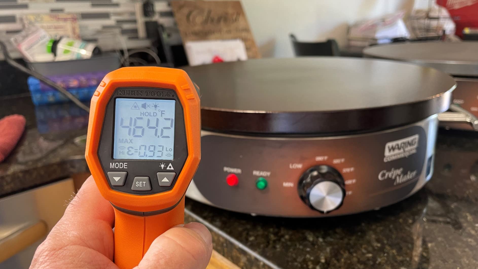 Waring Crepe Maker with 120V & 16