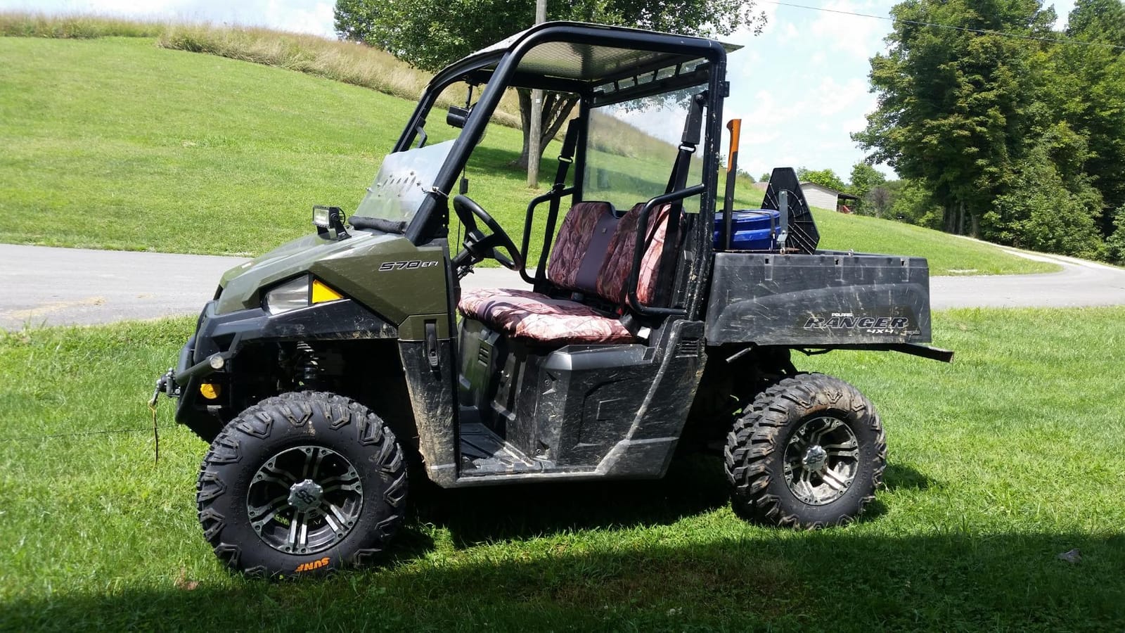 Set of 4 SunF A043 XC Racing ATV UTV Radial Sport Tires 26x9R12 Front & 26x11R12 Rear, 6PR, All-Terrain Off-Road & Track customer photo 1