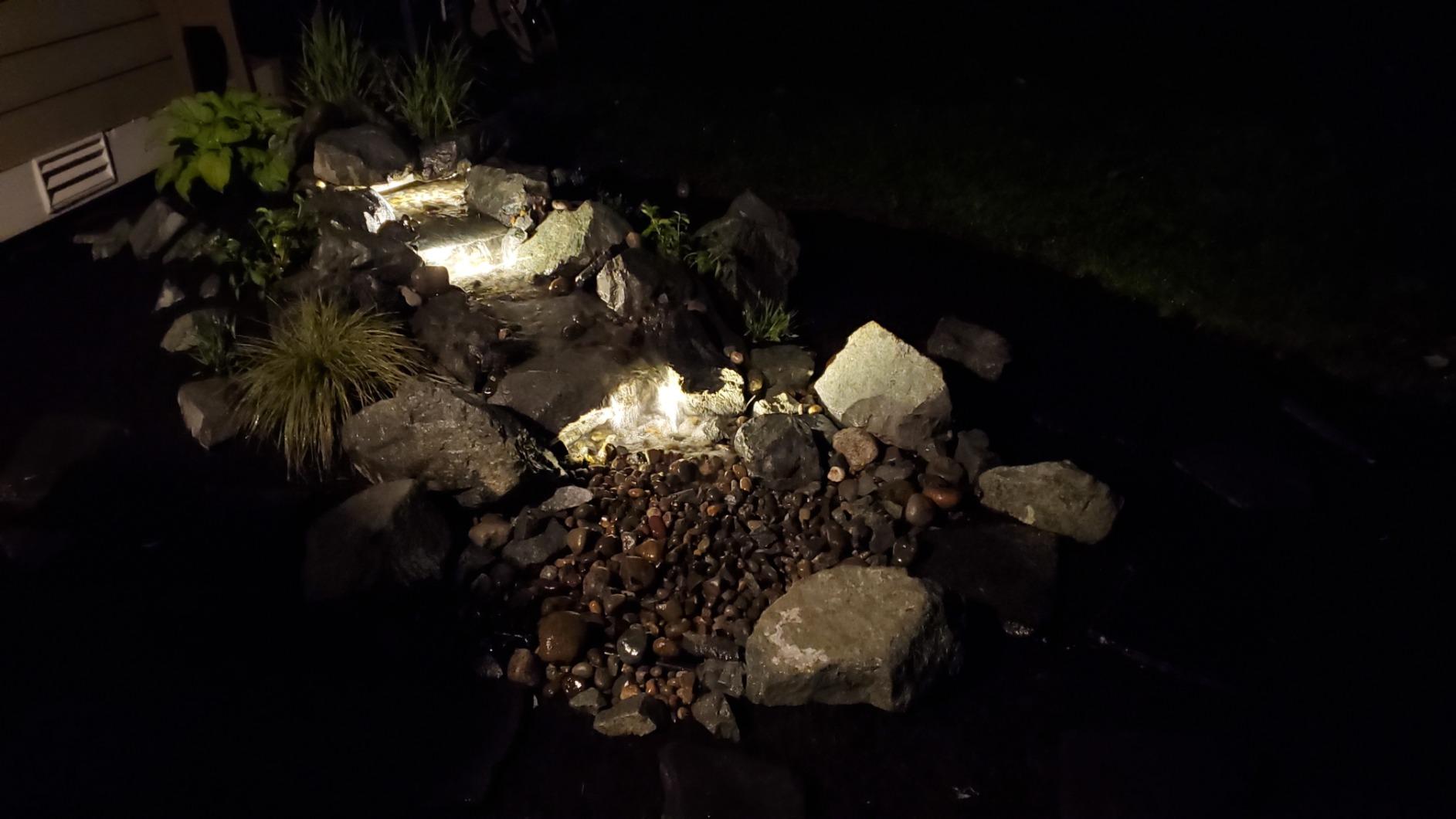 Aquascape Backyard Waterfall Fountain Kit for Landscape and Garden | 83013 Black customer photo 2