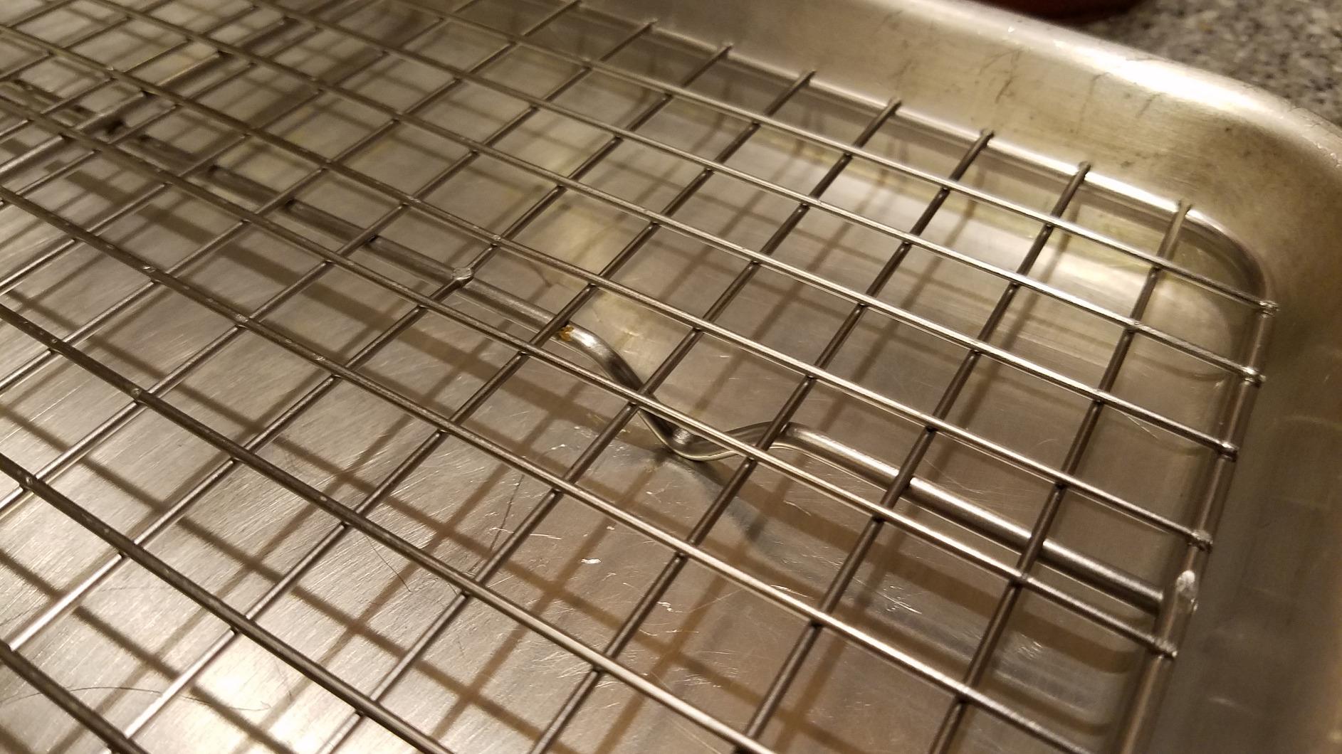Checkered Chef Cooling Racks for Cooking and Baking - Cooling Wire Rack | Stainless steel; no-warp grid design; multi-pack, fits quarter, jelly, and half sheet pans; oven and dishwasher safe customer photo 2