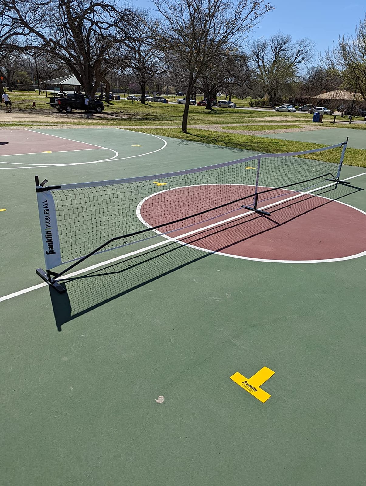 Franklin Sports Portable Outdoor Pickleball Net - Regulation Size 22' Foot Net with Travel Bag customer photo 1