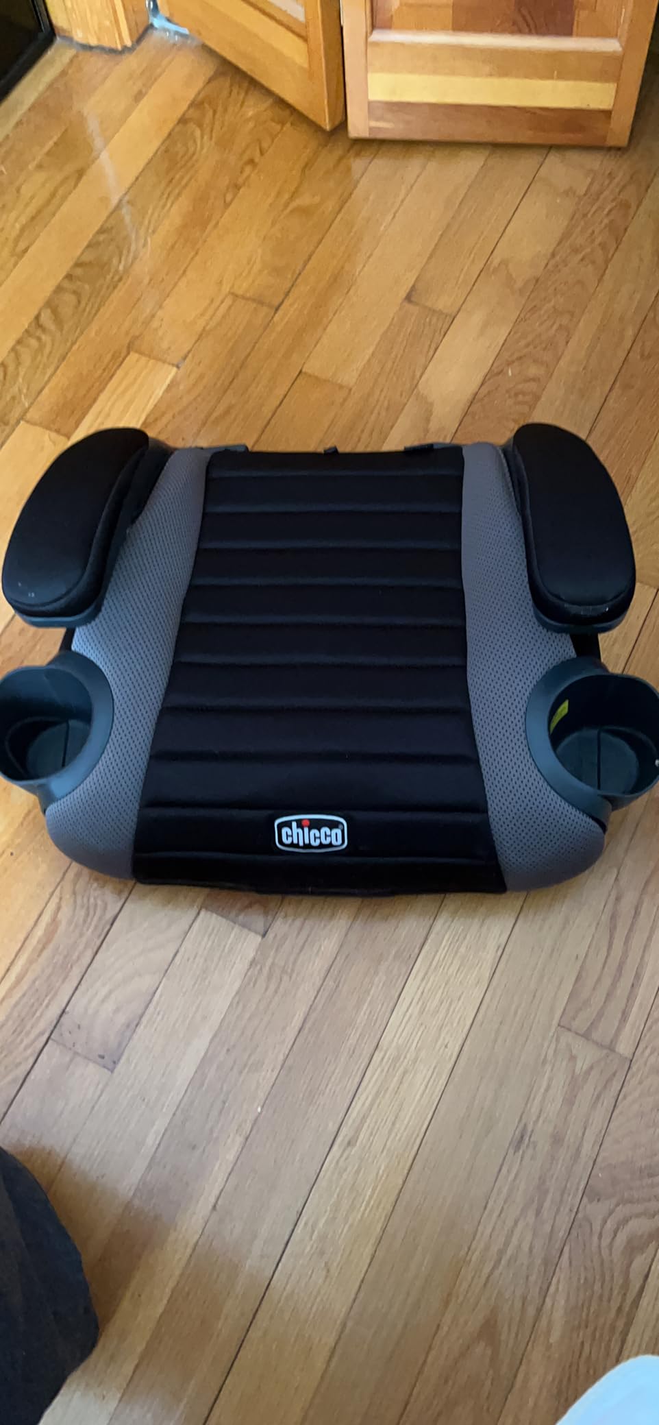 Chicco GoFit Backless Booster Car Seat, Vehicle Seat Belt Install customer photo 1