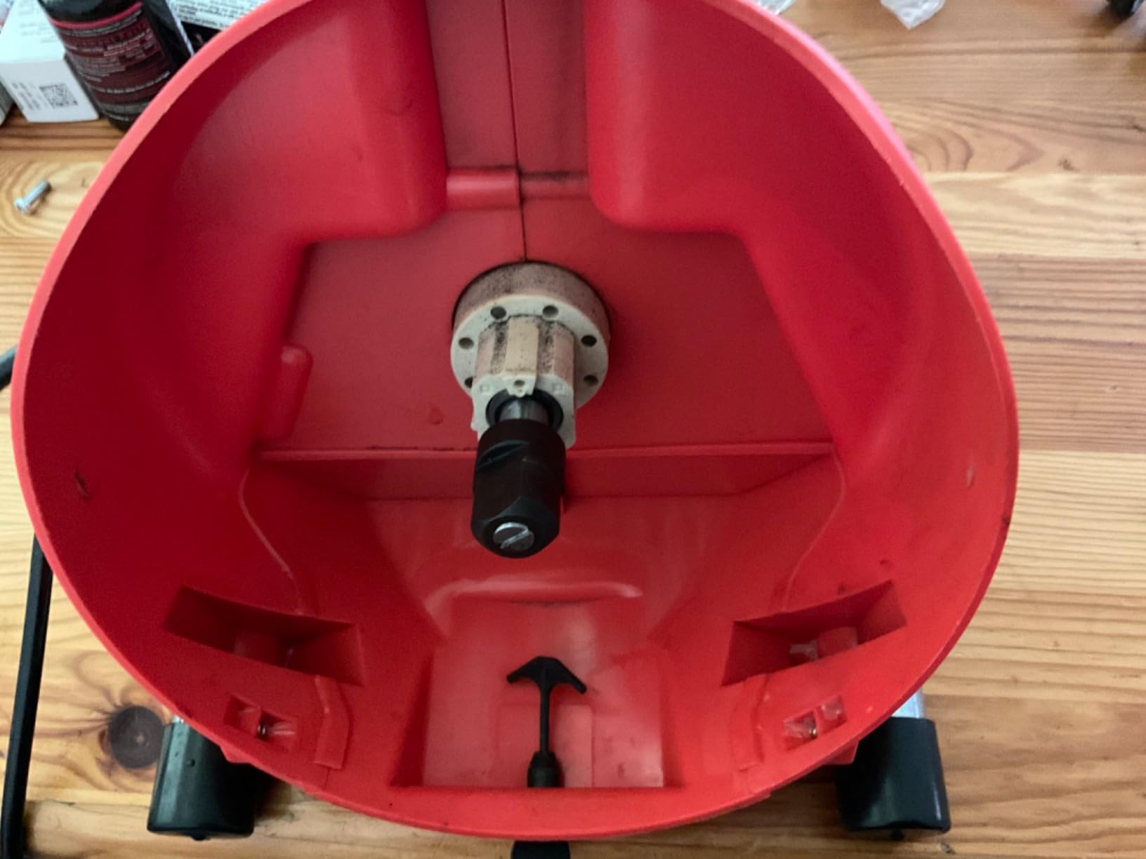 RIDGID 55808 PowerClear 120-Volt Drain Cleaning Machine Kit for Tubs, Showers, and Sinks, Drain Cleaner Machine Kit with AUTOFEED, Inner Core Cable, and Guide Hose customer photo 2