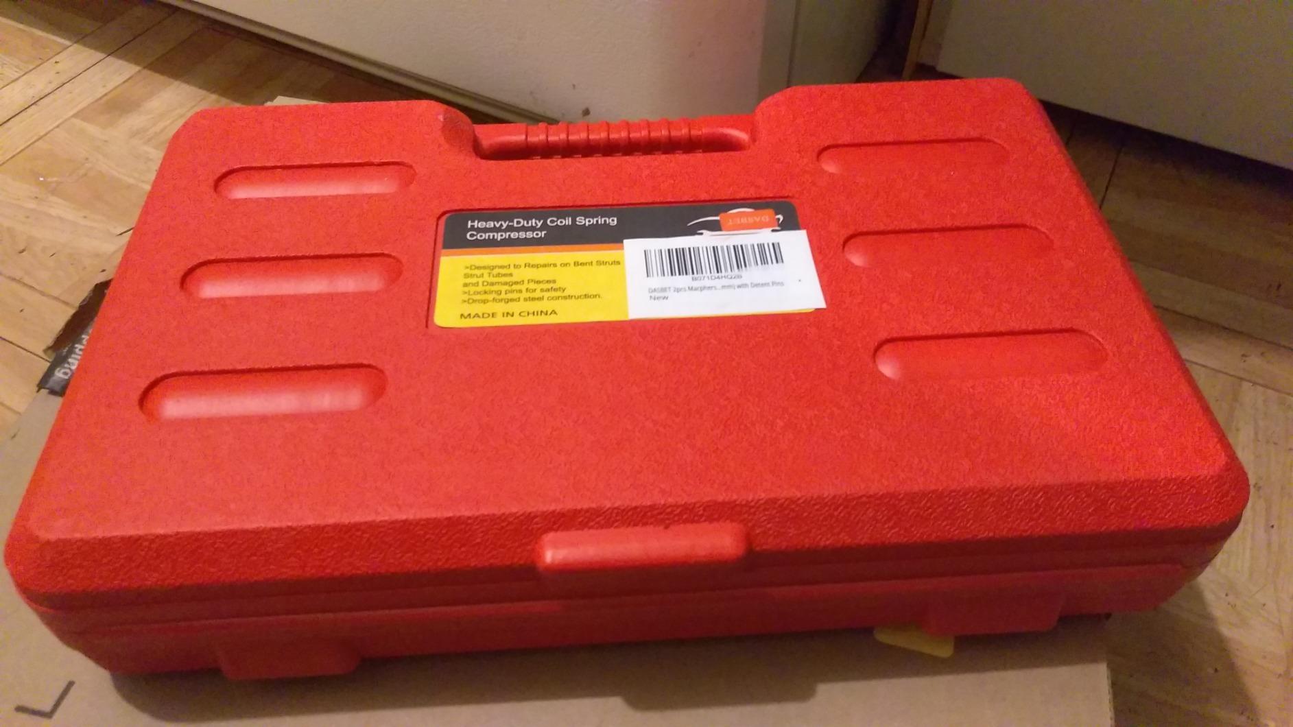 DASBET Macpherson Strut Spring Compressor Tool Kit 2PCS customer photo 1