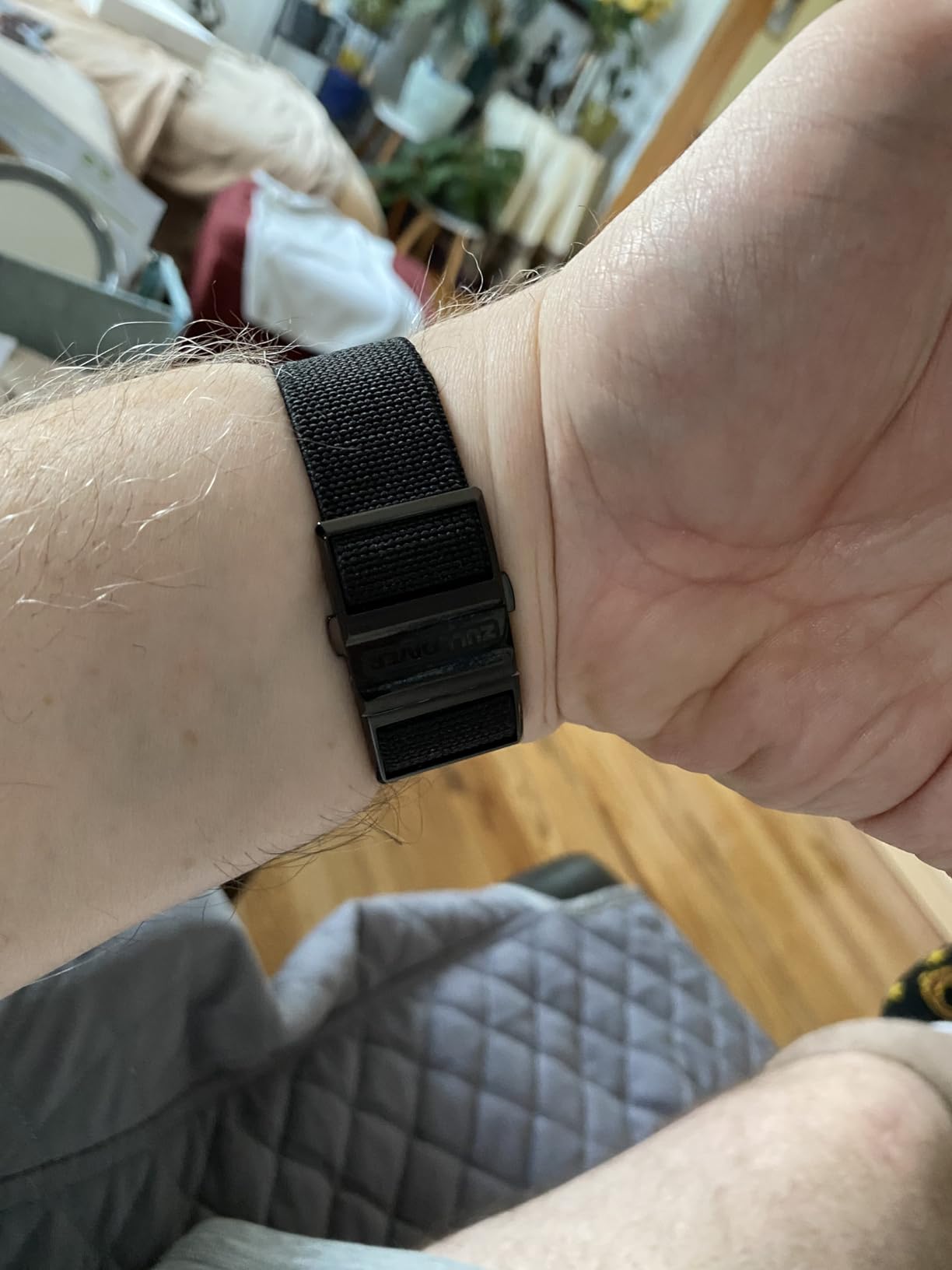 Bulova Men's Archive Series Lunar Pilot 6-Hand Chronograph Precisionist Black Ion-Plated Stainless Steel, Black NATO Strap and Sapphire Crystal Style: 98A186 customer photo 1