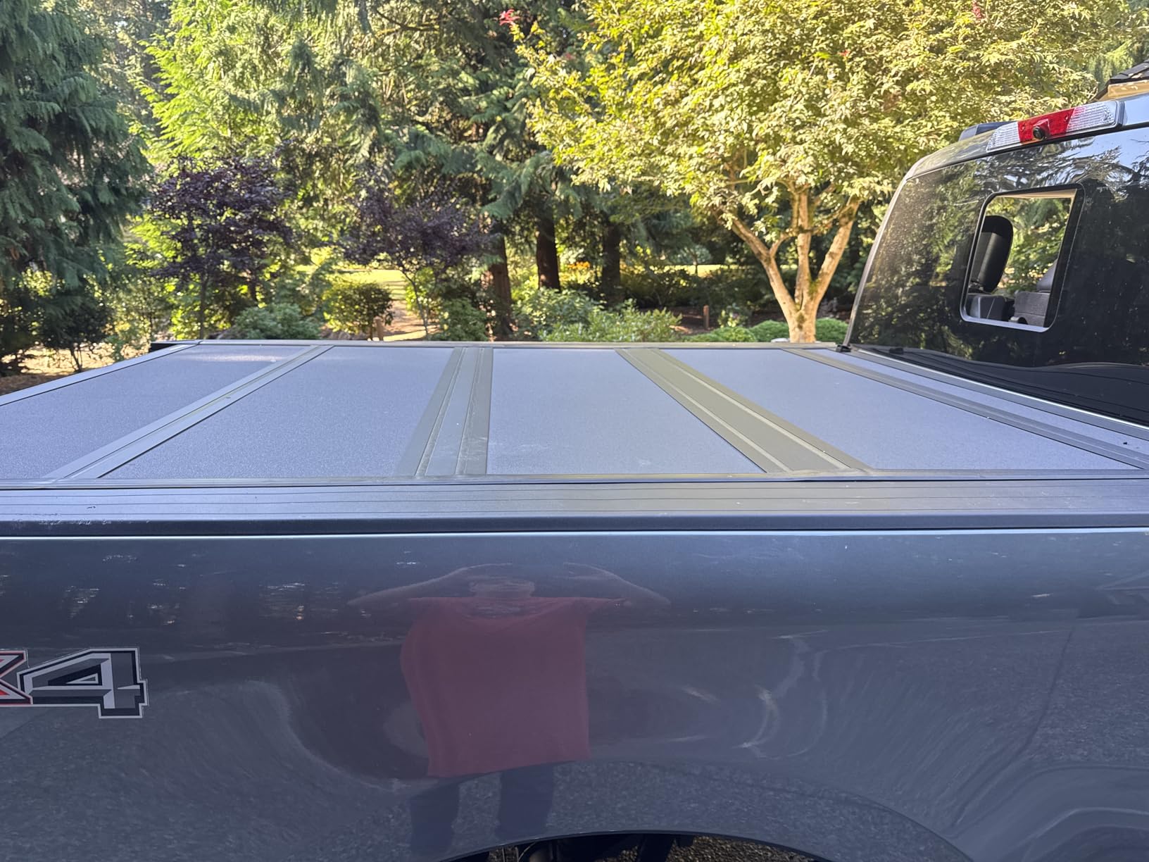 RealTruck BAK BAKFlip MX4 Hard Folding Truck Bed Tonneau Cover | 448330 | Fits 2017-2026 Ford F-250/350 Super Duty 6' 10