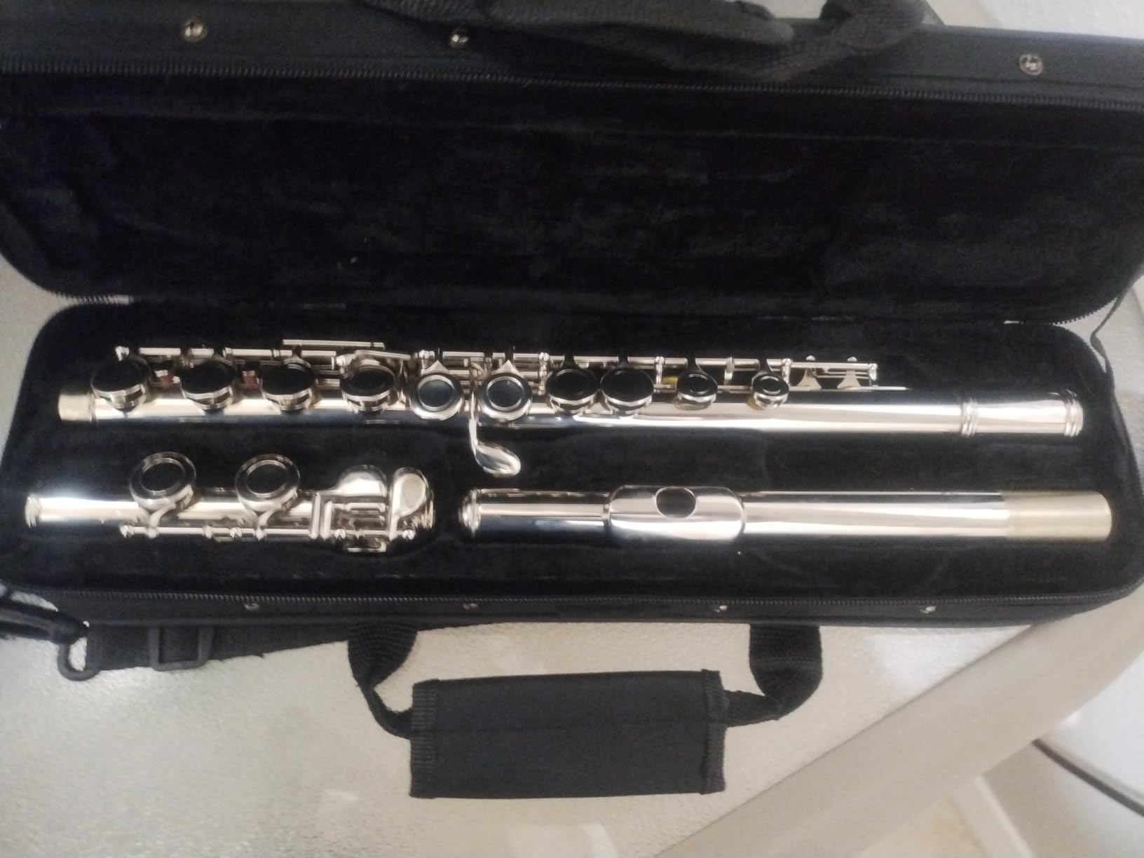 Mendini by Cecilio 16 Keys Closed Hole C Flute Kit for Beginners - Nickel customer photo 1