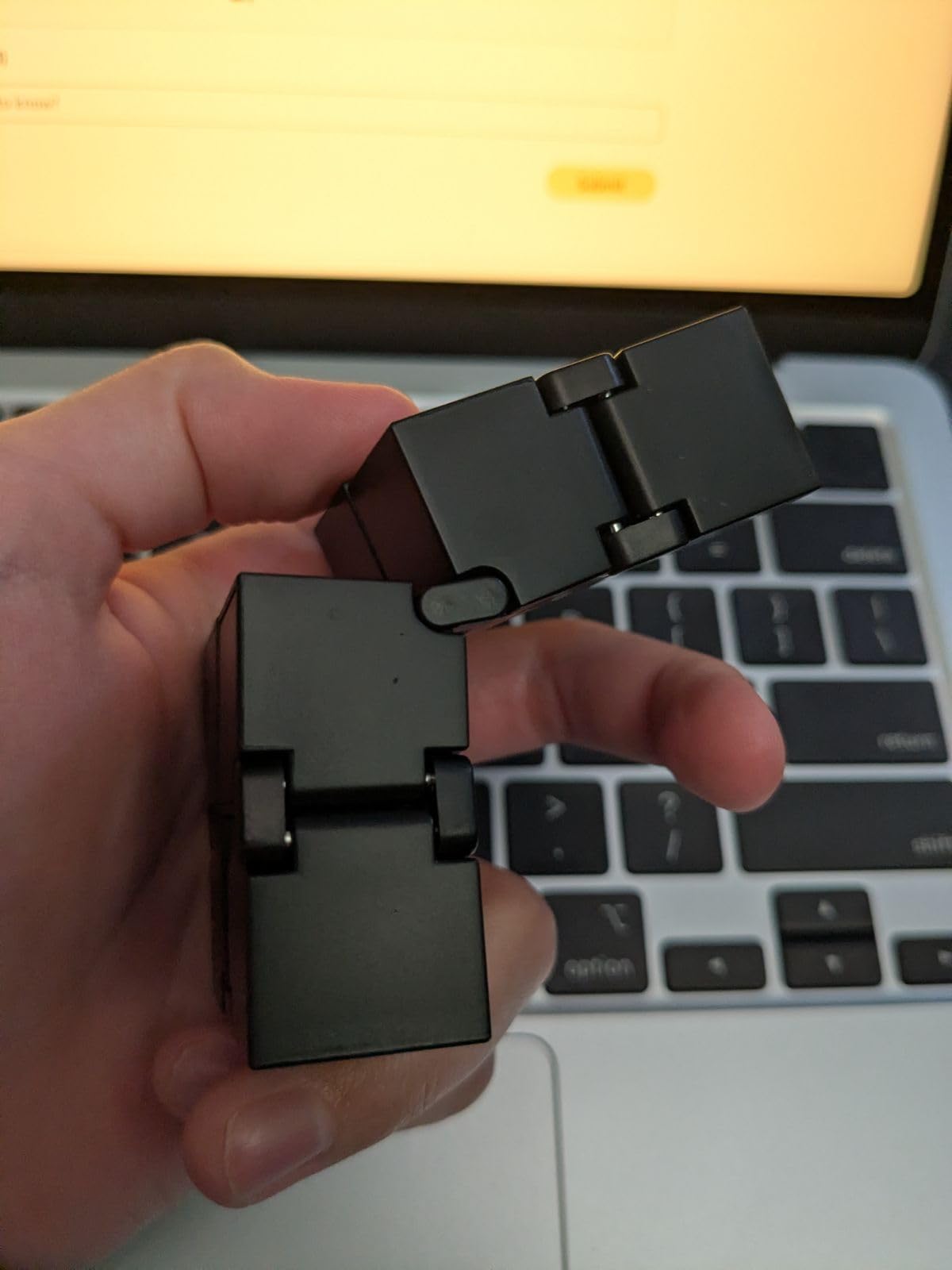 Infinity Cube Fidget Toys for Kids, Adults Anxiety Relief Items Fidget Cube customer photo 2