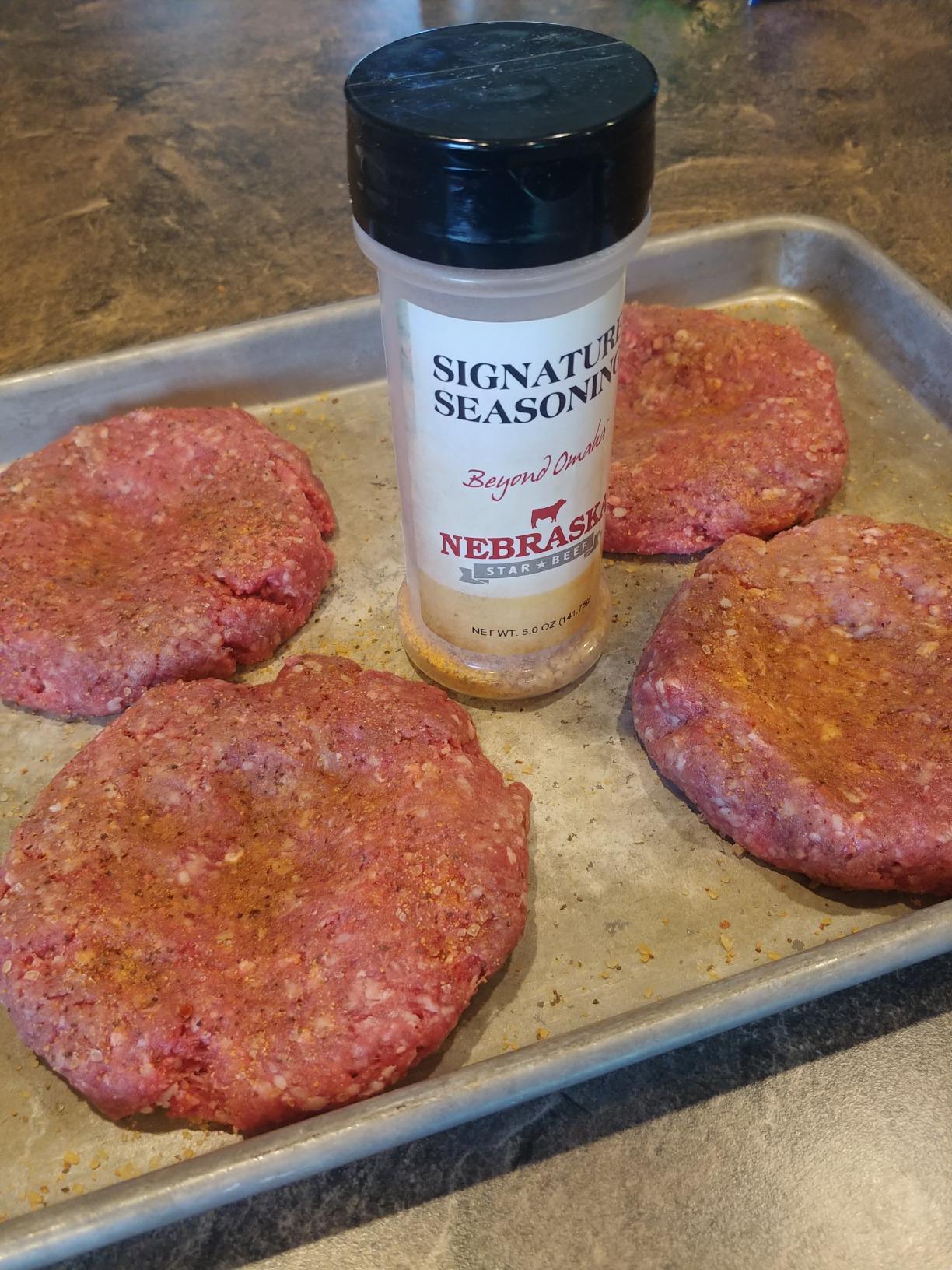 Aged Angus Top Sirloin and Ground Beef Patties by Nebraska Star Beef - All Natural Hand Cut and Trimmed and Includes Seasoning - Gourmet Package Delivered to Your Door customer photo 1