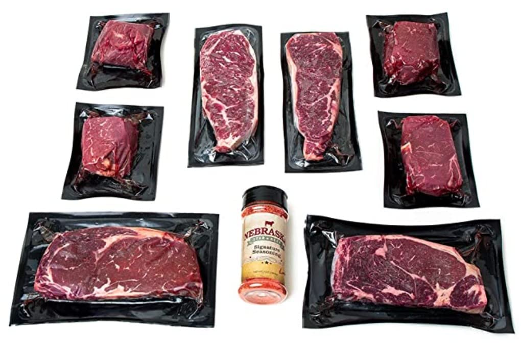 Nebraska Star Beef Premium Angus Steak Sampler Gift Package, Beef customer photo 1