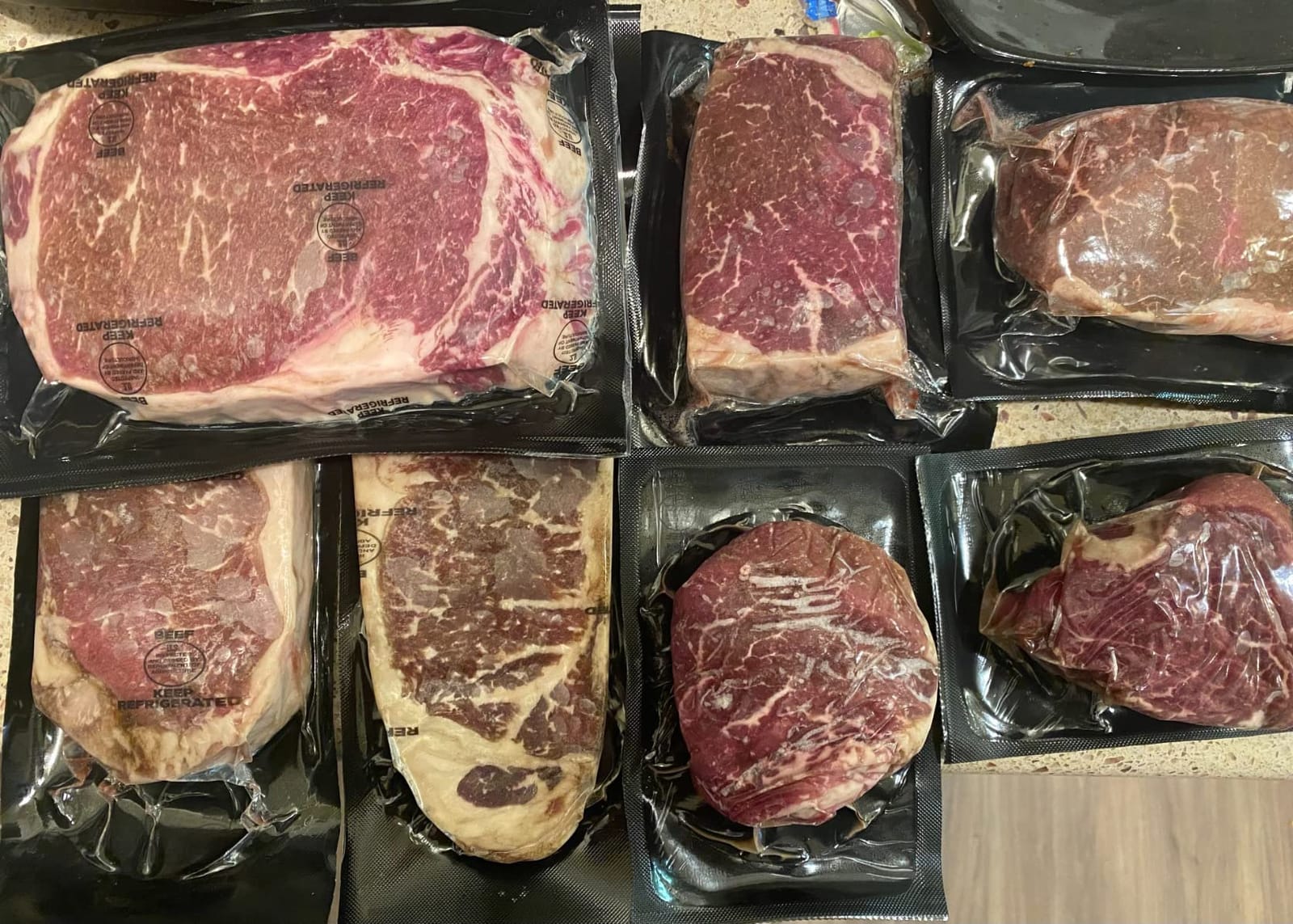 Nebraska Star Beef Premium Angus Steak Sampler Gift Package, Beef customer photo 2