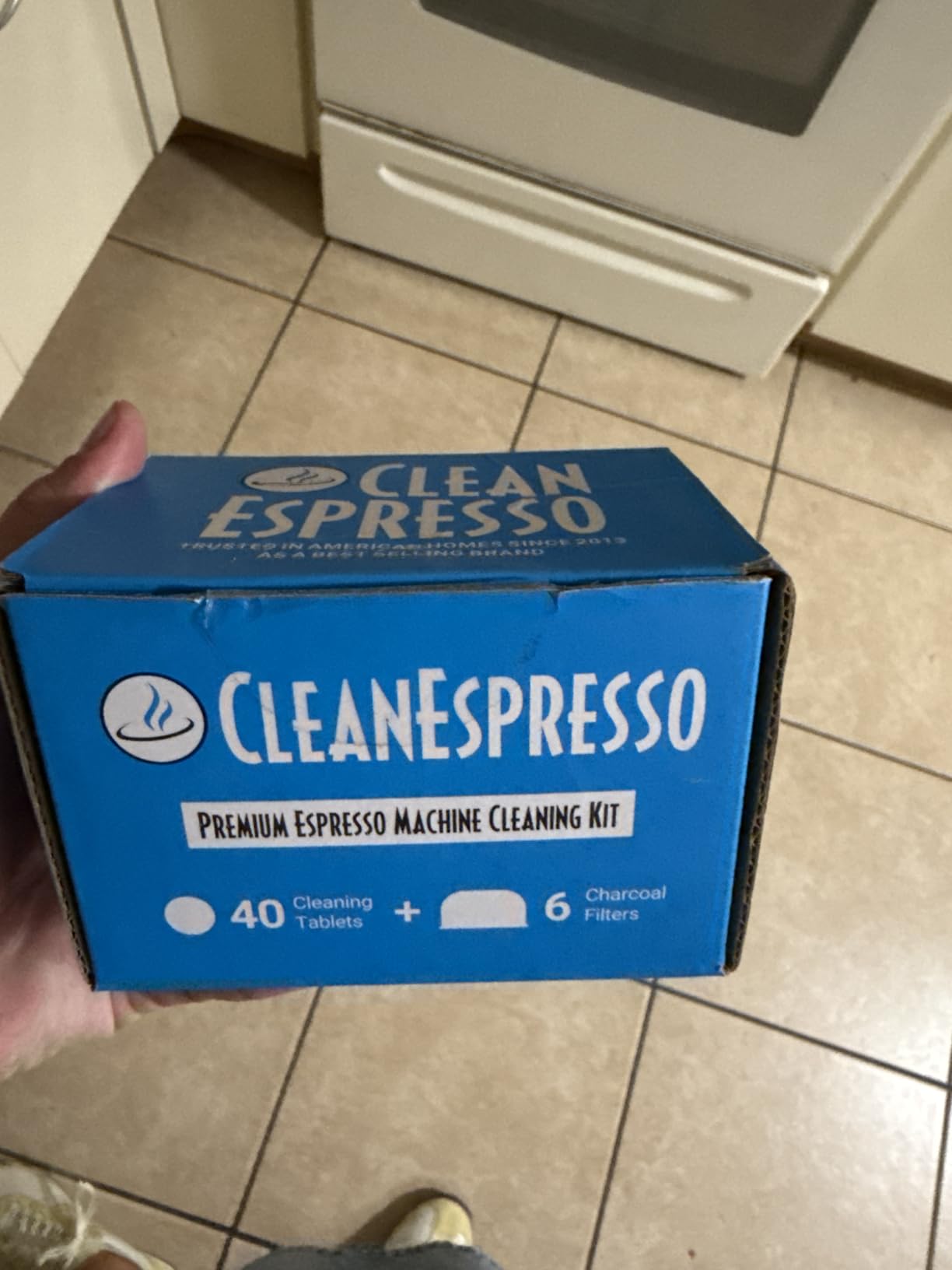 CleanEspresso - Designed For Breville Cleaning Kit - 40 Cleaning Tablets and 6 Water Filters for Breville Espresso Machines - 2g Espresso Machine Tablets customer photo 2