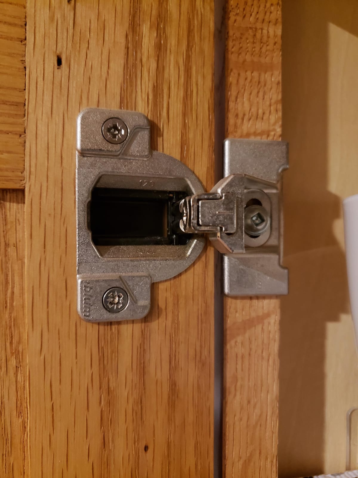Decobasics 50 Pack Soft Close Cabinet Hinges - 1/2