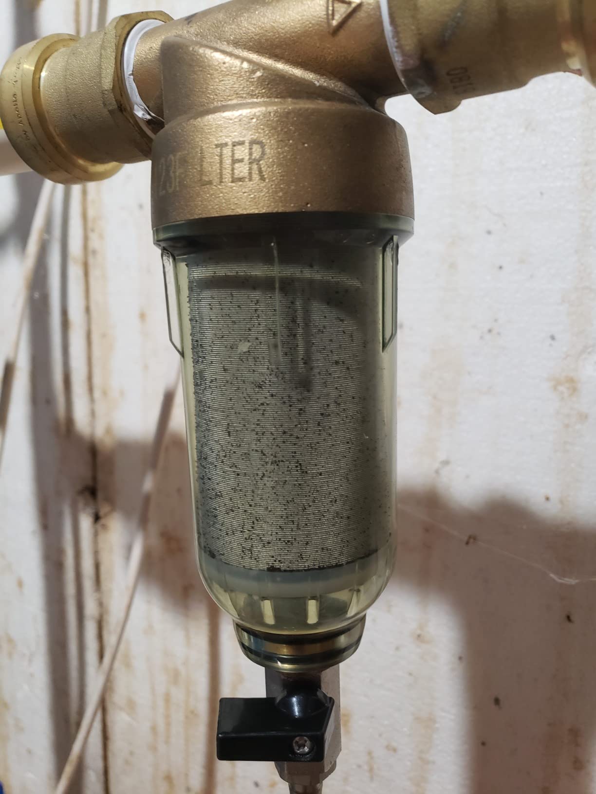 iSpring WSP-50 Spin Down Sediment Filter, Whole House Prefilter, 50 Micron customer photo 1