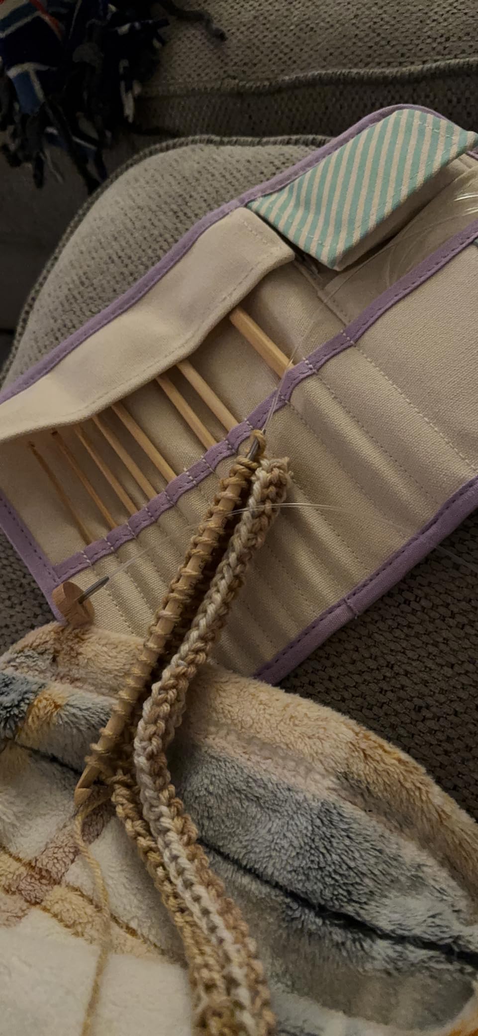 Clover Interchangeable Tunisian Crochet Hook 