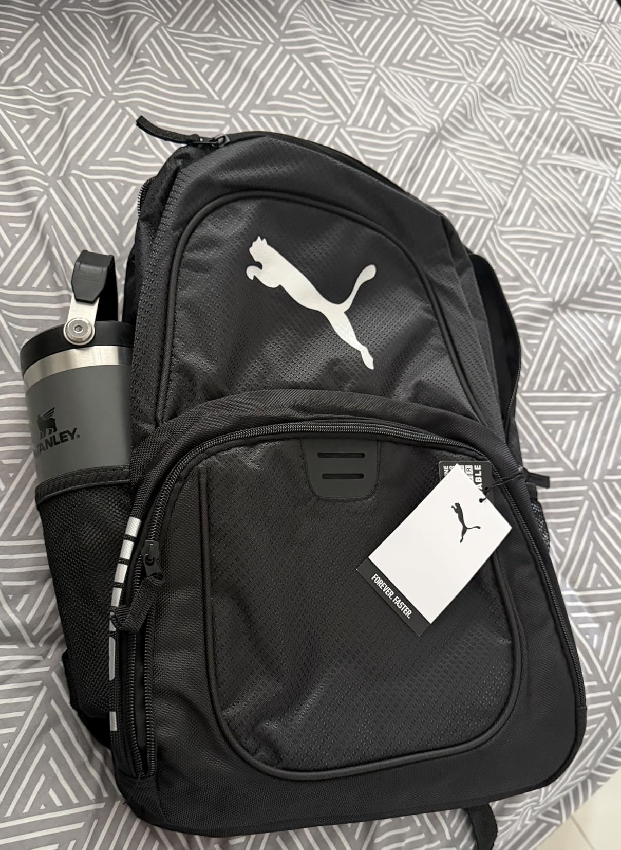PUMA unisex-adult Contender Backpack with Laptop Sleeve, Item Organizer & Media Pocket customer photo 2