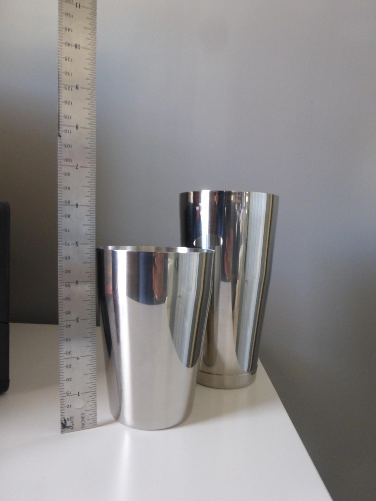A Bar Above Boston Cocktail Shaker Set, Weighted and Unweighted, 18 Oz | Bartending Tools, 304 Stainless Steel Barware, For Mixing Drinks, Home and Commercial Bars, Handy, Mixology Kit for Beginners customer photo 2