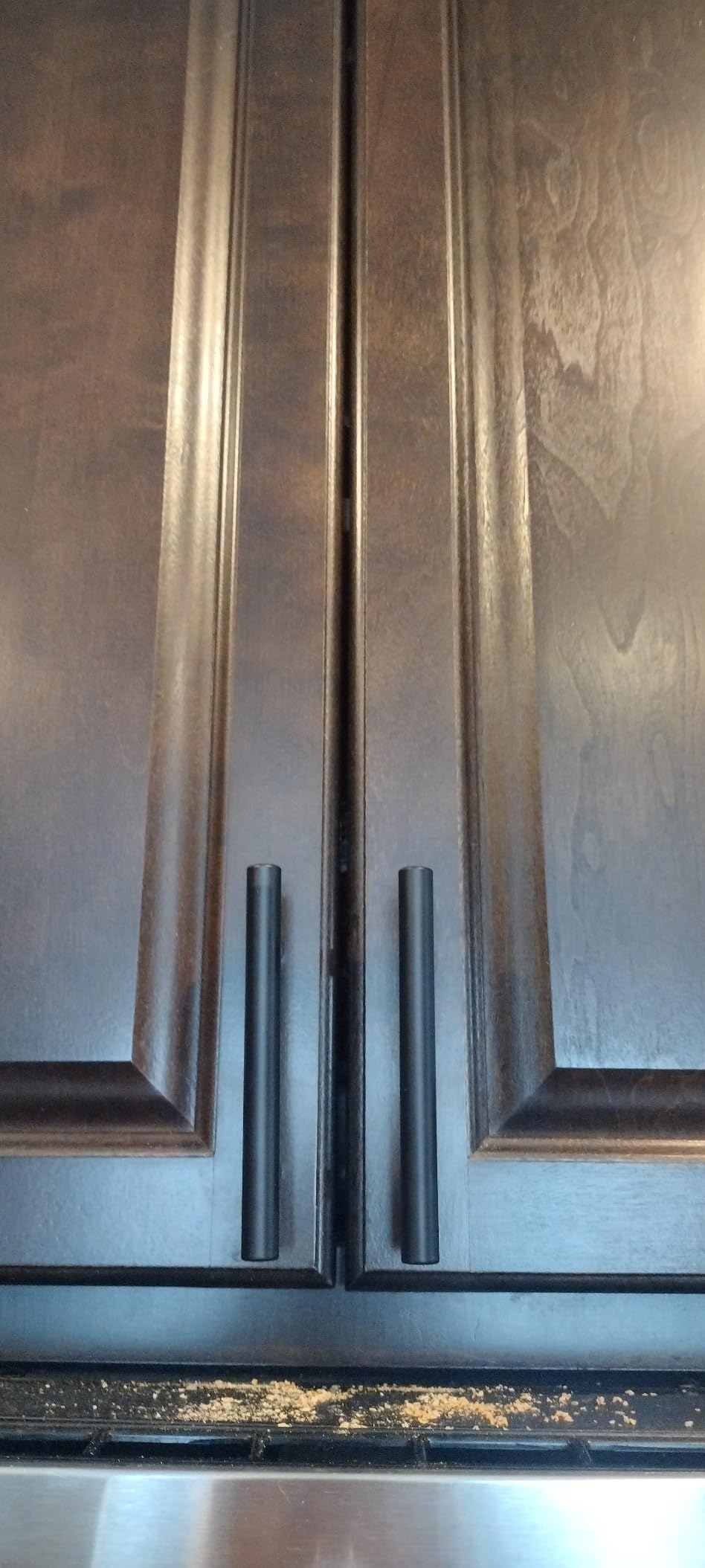 homdiy 15 Pack Brushed Nickel Cabinet Pulls 3 Inch Handles Stainless Steel Cabinet Hardware for Kitchen and Bathroom Cabinets, 5 Inch Overall Drawer Pull customer photo 1