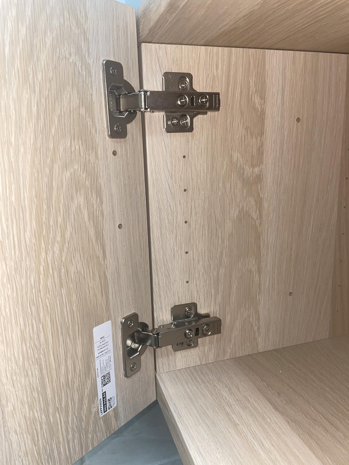 Berta 10-Pack Full Overlay Frameless Soft-Close European Hinges, 110° 3D Adjustable, Clip-On Concealed Kitchen Cabinet Door Hinges with Screws - Ideal for Modern Cabinets customer photo 1