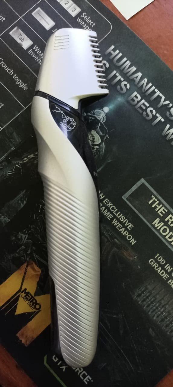 Panasonic Electric Body Trimmer for Men, Cordless Washable Wet Dry Groomer with 3 Comb Attachments, Black ER-GK60-S customer photo 1
