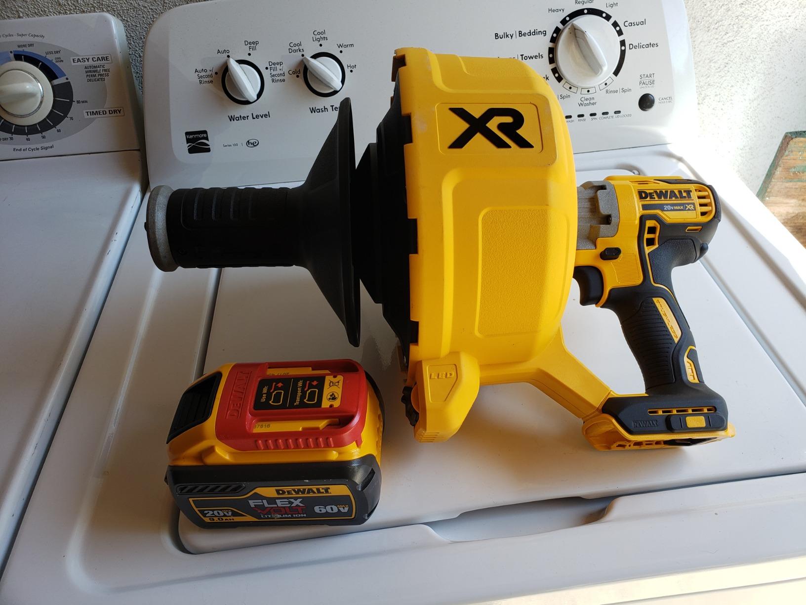 DEWALT DCD200B 20V MAX* XR® Brushless Drain Snake (Tool Only) customer photo 1