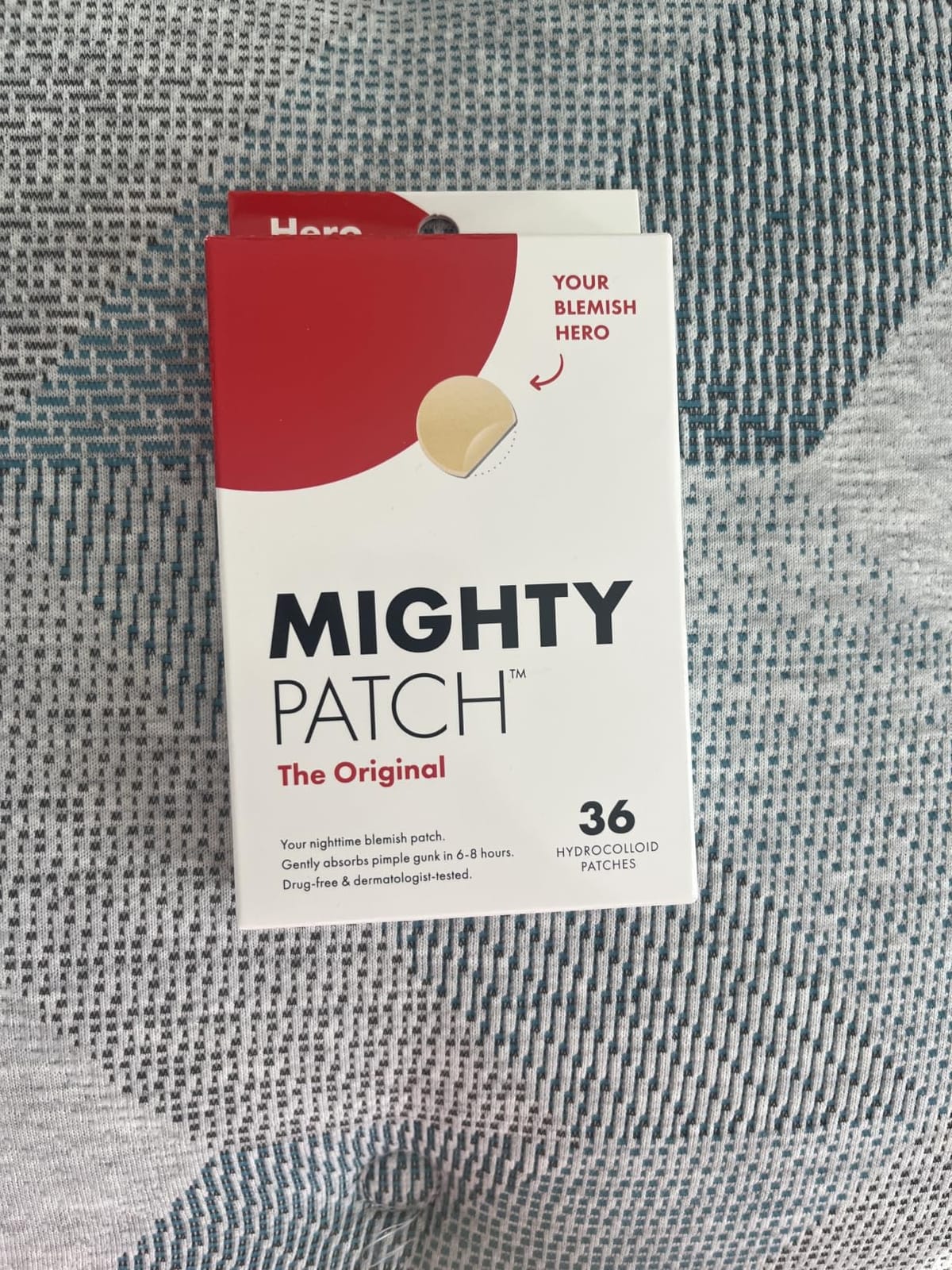 Mighty Patch Hero Cosmetics Original Nighttime Acne Pimple Patches, 36 Ct customer photo 2