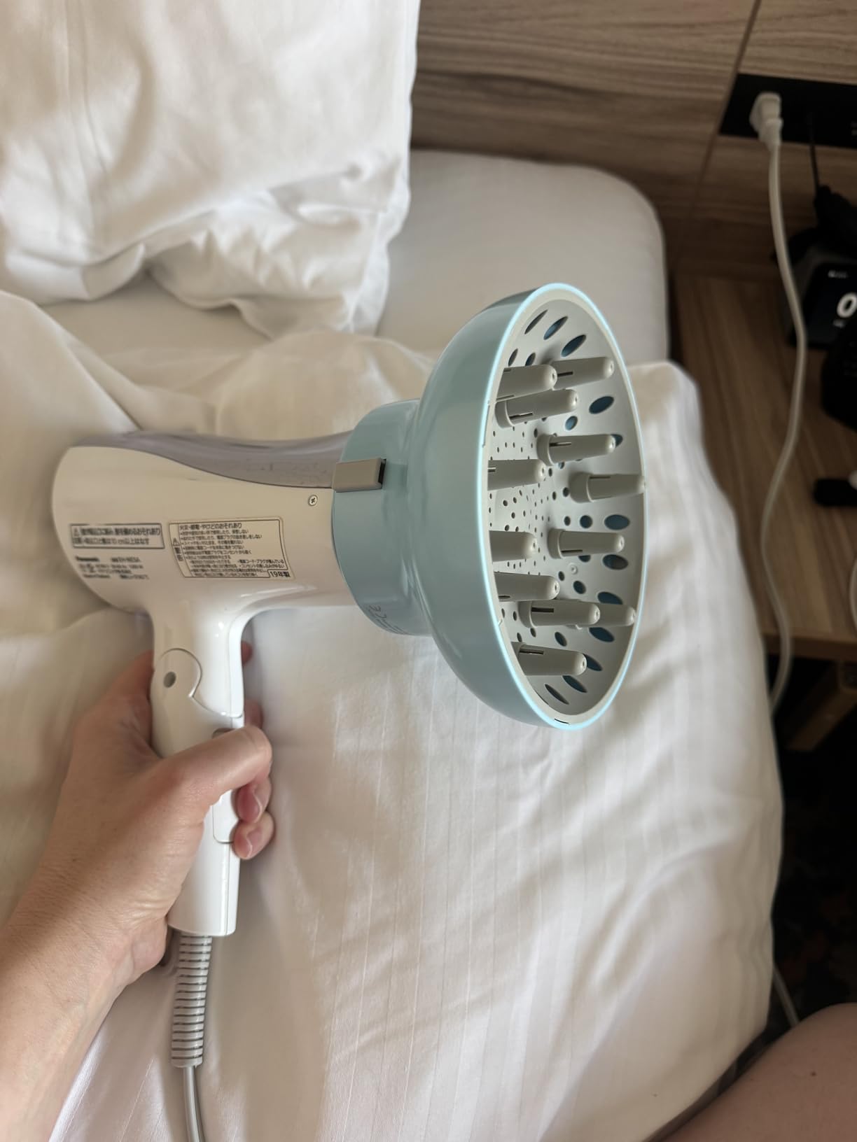 Hairizone Universal Hair Diffuser, White customer photo 1