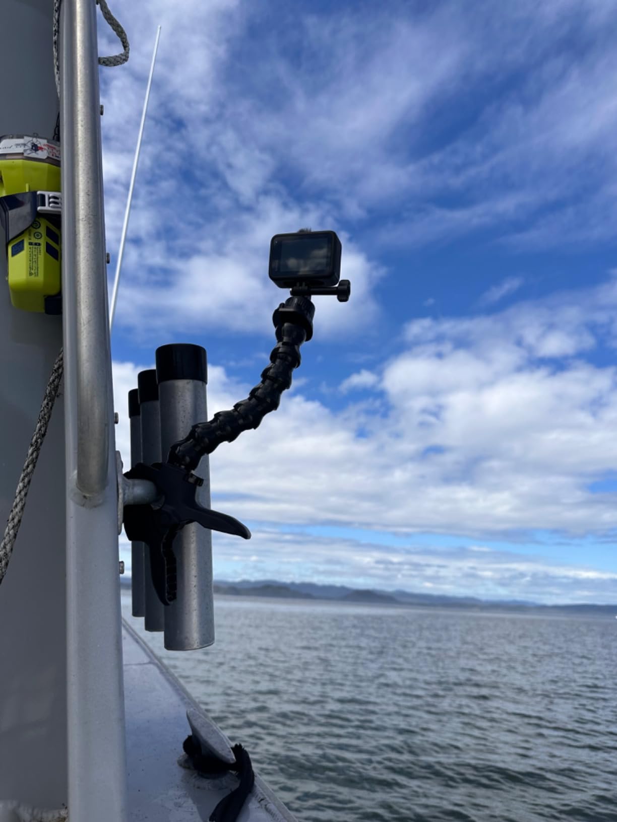 Suptig Jaws Flex Clamp Mount Gooseneck Mount for GoPro Mission Pro Gopro Hero 13 Hero 12 Hero 11 Hero 10 Hero 9 Hero 8 Hero 7 Hero 6 Hero 5 Hero 4 Session Hero 3 Akaso DJI osmo Arlo Action Camera. customer photo 2