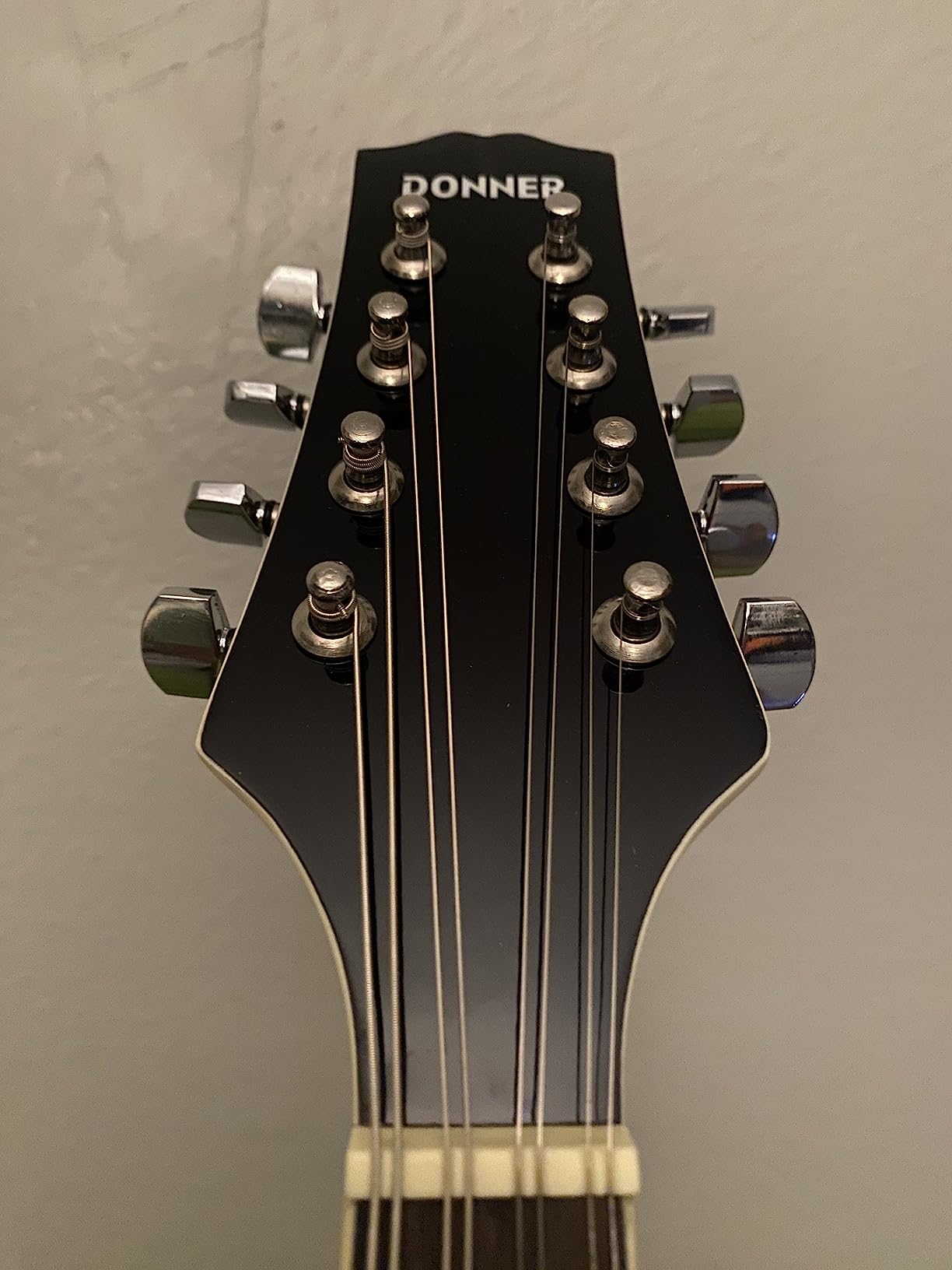 Donner A Style Mandolin Instrument Sunburst Beginner Adult Acoustic Mandolin Musical Instrument Mahogany 8 String, Bundle With Tuner String Bag Guitar Picks,DML-1 customer photo 2