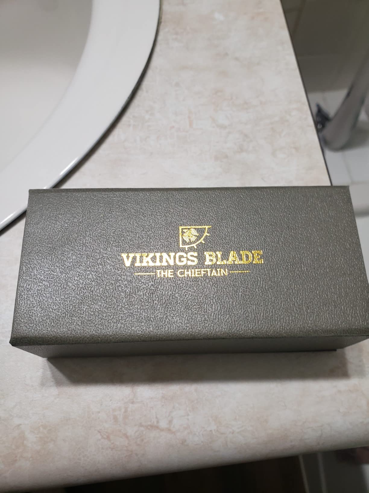 VIKINGS BLADE Double Edge Safety Razor for Men + 5 Swedish Steel Blades + Luxury Case. Smooth, Reusable, Eco-Friendly (Chieftain “Odin”) customer photo 2