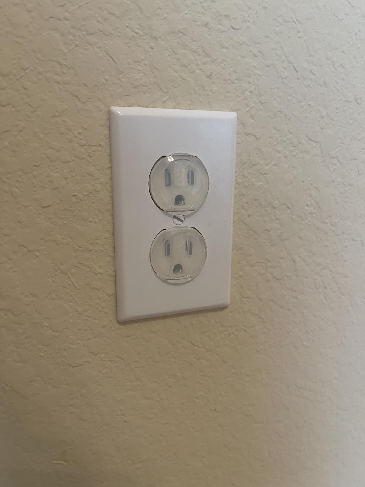 Clear Outlet Covers (50 Pack) Value Pack – Baby Safety Outlet Plug Covers – Durable & Steady – Child Proof Your Outlets Easily customer photo 1