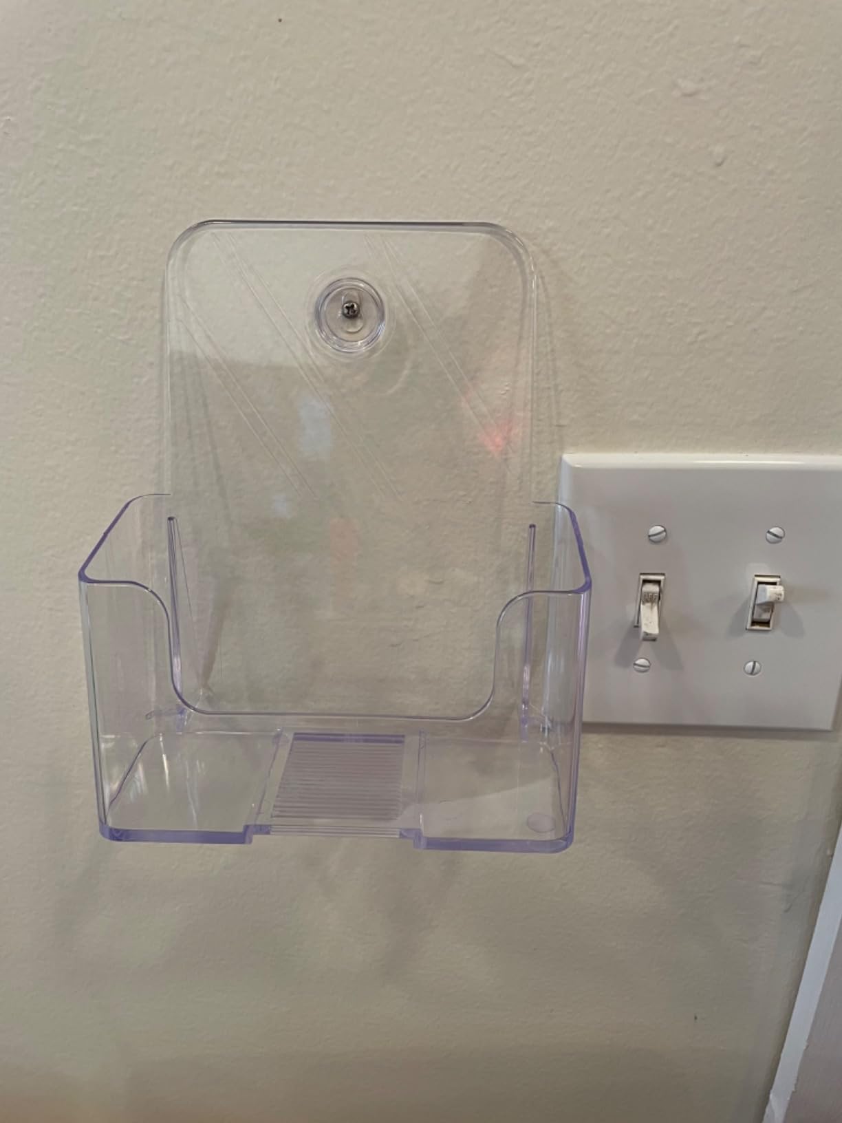 KTRIO Acrylic Brochure Holder 8.5 x 11, Clear Flyer Display Stand, 2 Pack customer photo 1