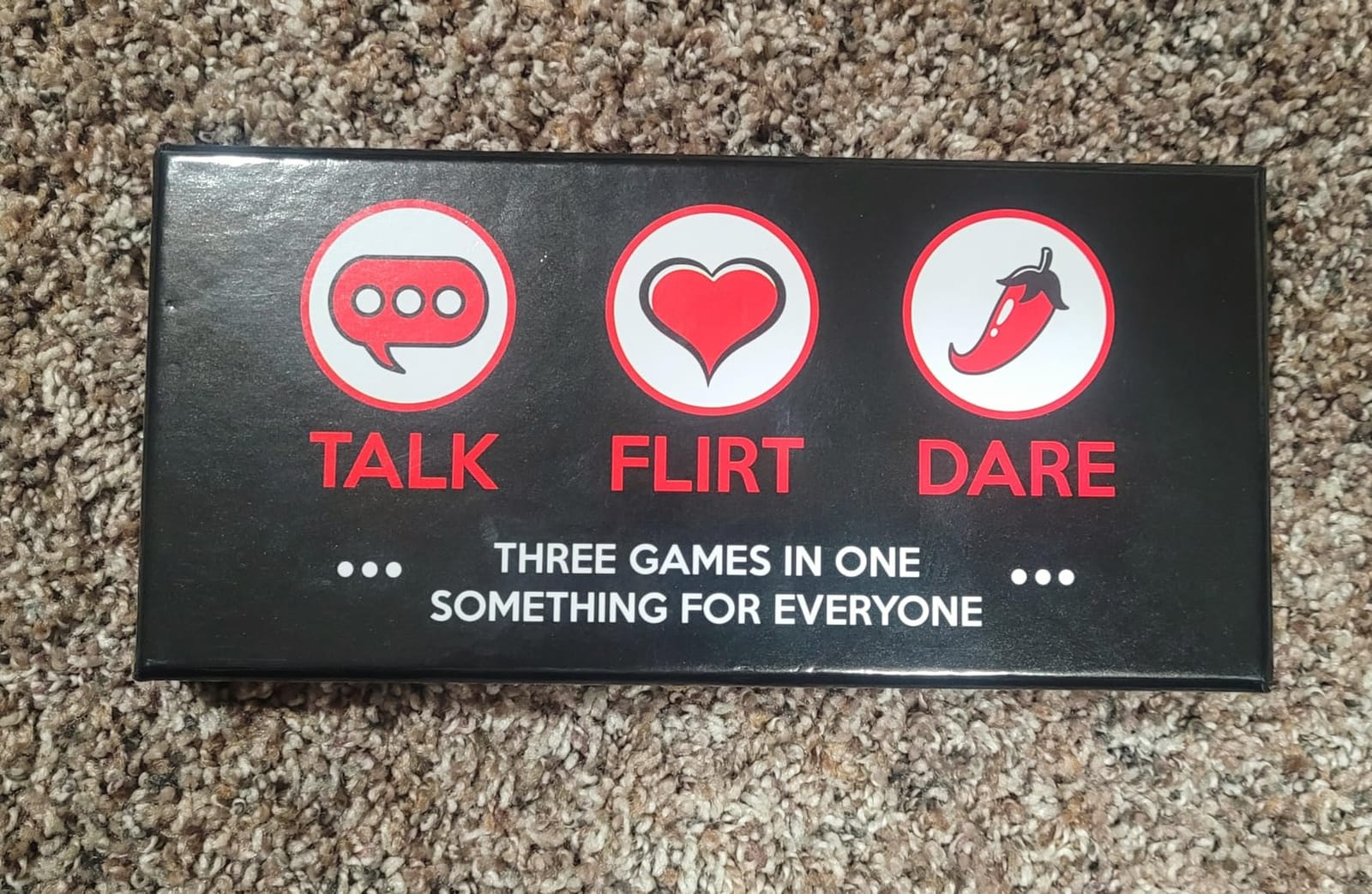 Talk Flirt Dare Couples Card Game, Date Night Conversation Cards for Adults customer photo 2