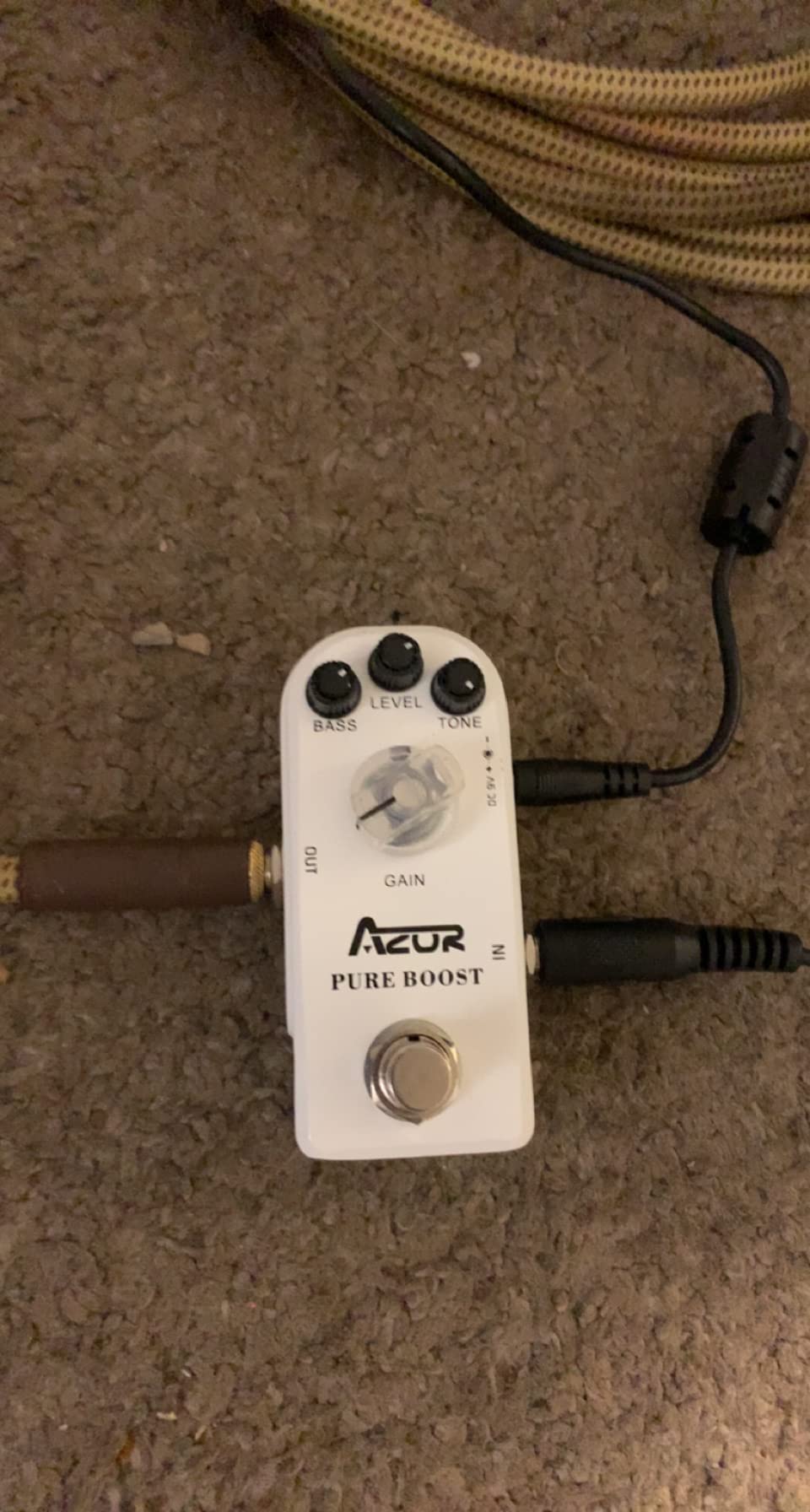 AZOR Pure Boost Guitar Effect Pedal Micro Clean Boost Pedal for Electric Guitar True Bypass customer photo 1