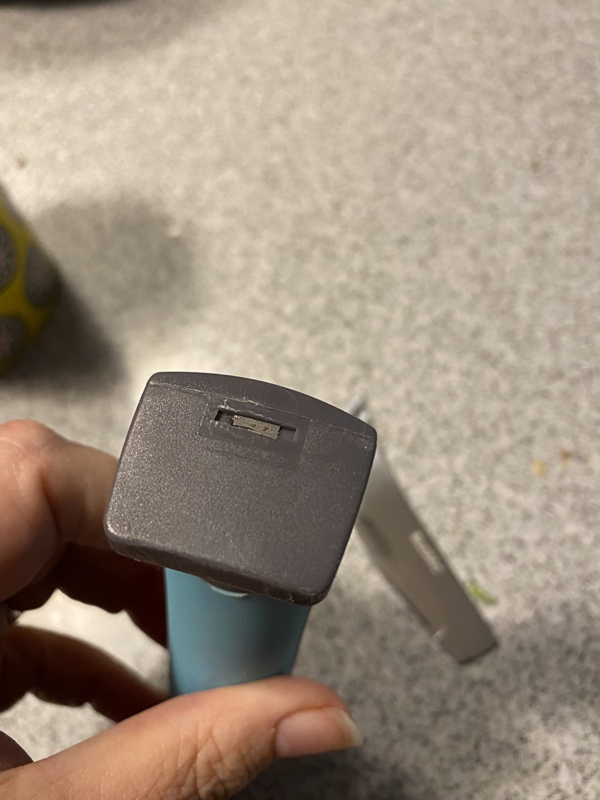 BUNMO Adaptive Utensils for Elderly | Blue Adaptive Weighted Utensils for Hand Tremors, Parkinsons, Arthritis | Handicap Silverware Built Up Flatware for Adults | Assistive Eating Cutlery customer photo 1