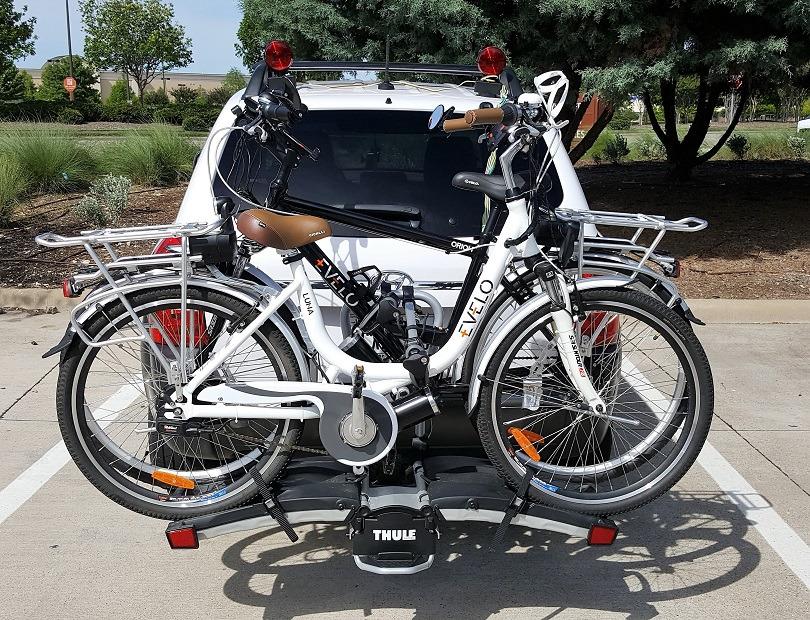 Thule EasyFold XT 2 Hitch Bike Rack, 130lb Load Capacity, E-Bike Compatible customer photo 1
