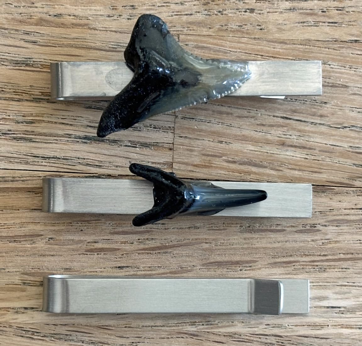 HAWSON 2 inch Tie Clips for Men-Skinny Tie Bar Tie Set for Wedding Anniversary Business and Best Gift for Dad Husband Brother customer photo 1