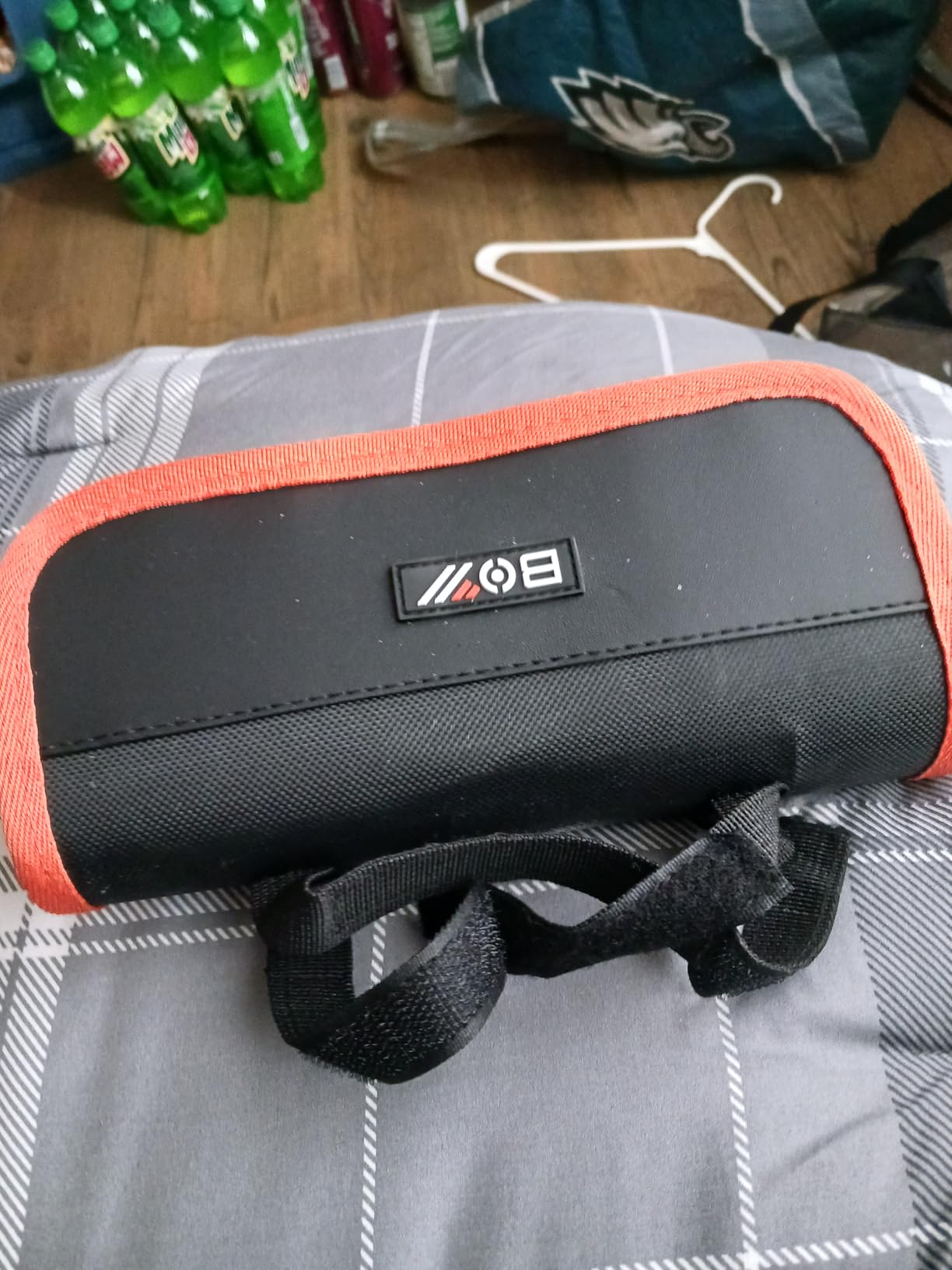 Bicycle Repair Bag With Tire Pump, Portable Tool Kit for Camping Travel - Bike Glueless Patches, Maintenance Essentials All in One Safety Kit customer photo 1