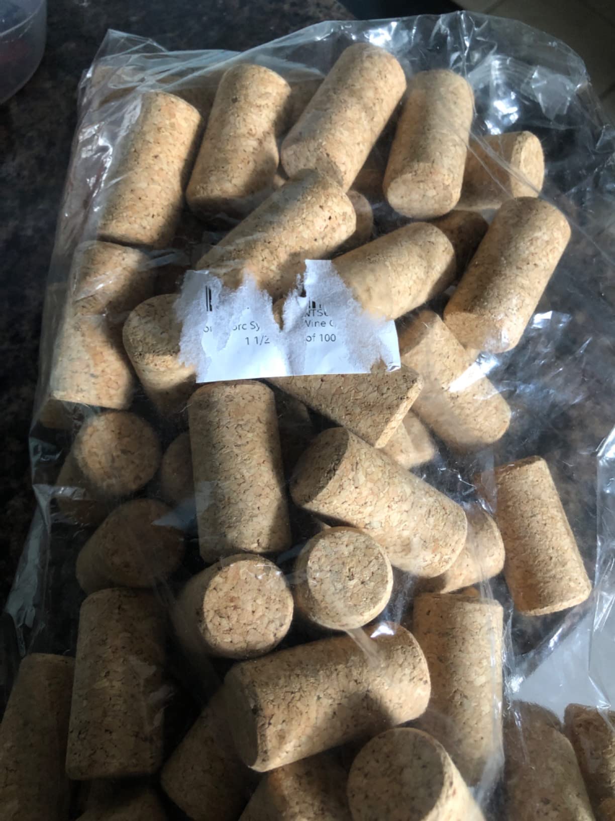 North Mountain Supply - NMS Amorim Grape #8 Premium Natural Agglomerated Corks 7/8