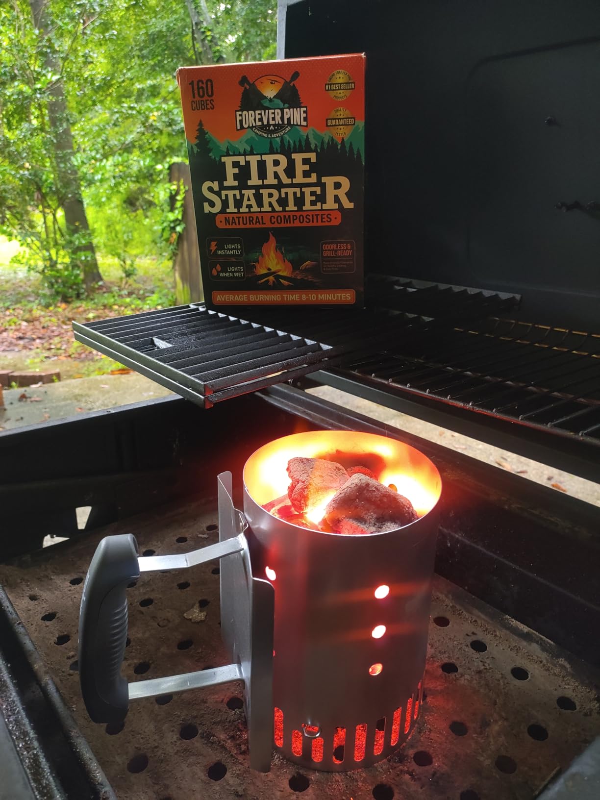 Weber® Rapidfire Chimney Starter, Standard, Silver customer photo 2